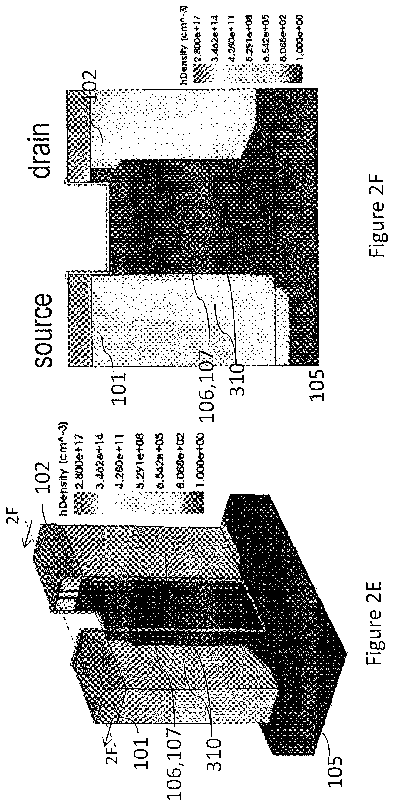 Patent US12324178 Figure 8 – Lateral fin static induction transistor