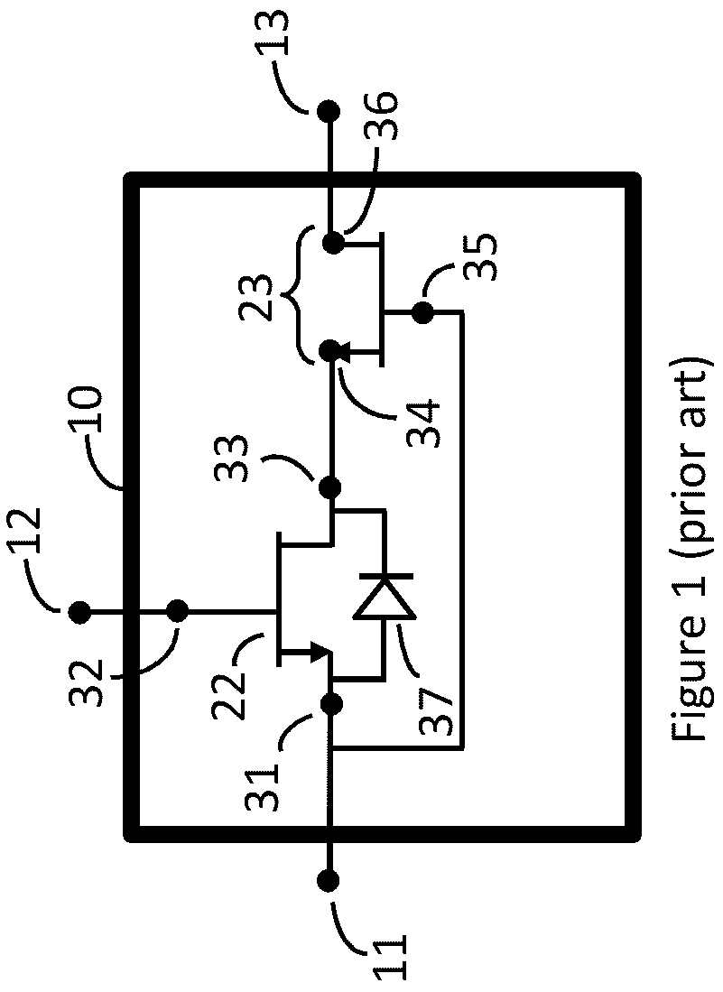 Patent US12324180 Figure 1 – Integrated design for III-Nitride devices
