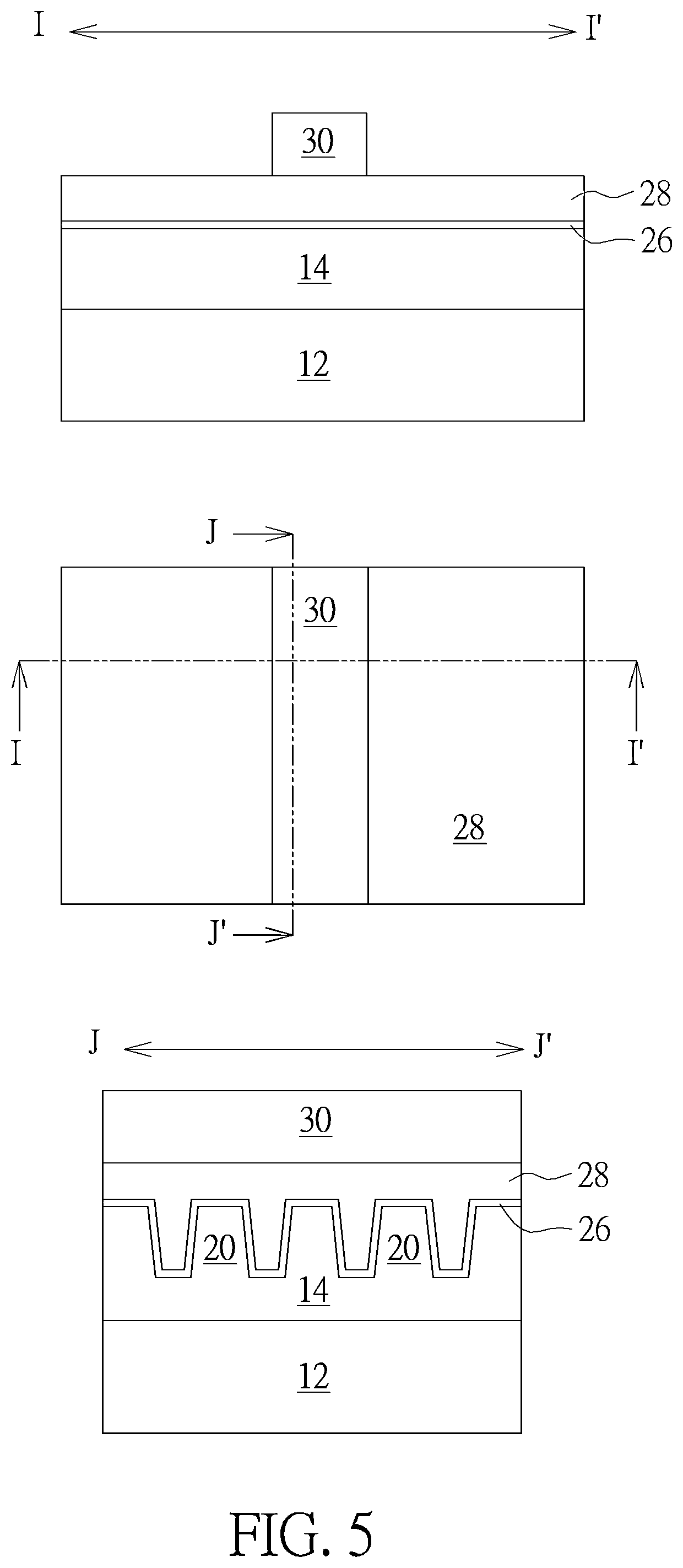Patent US12324181 Figure 5 – High electron mobility transistor and method for fabricating the same