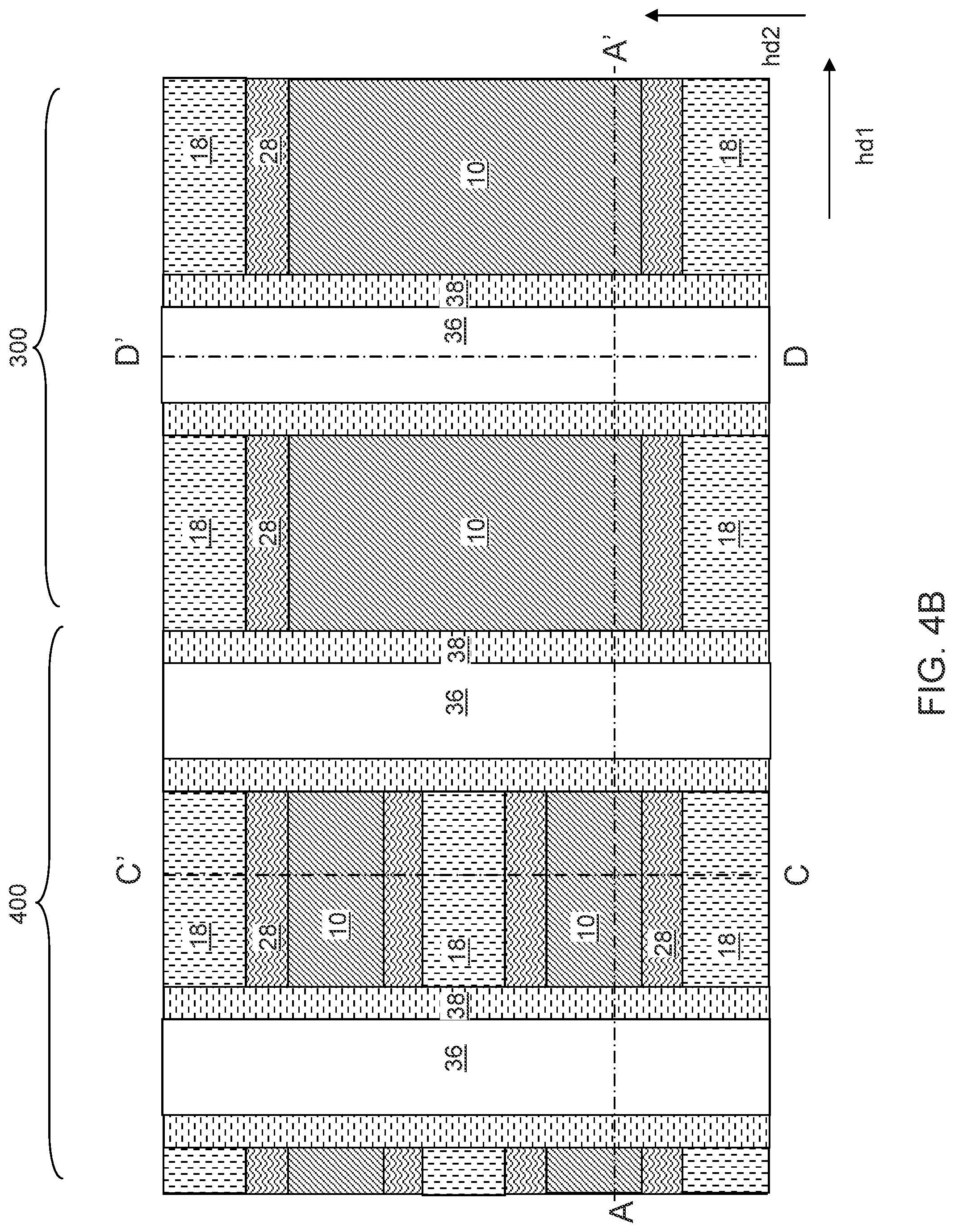 Patent US12324182 Figure 11 – Connector via structures for nanostructures and methods of forming the same