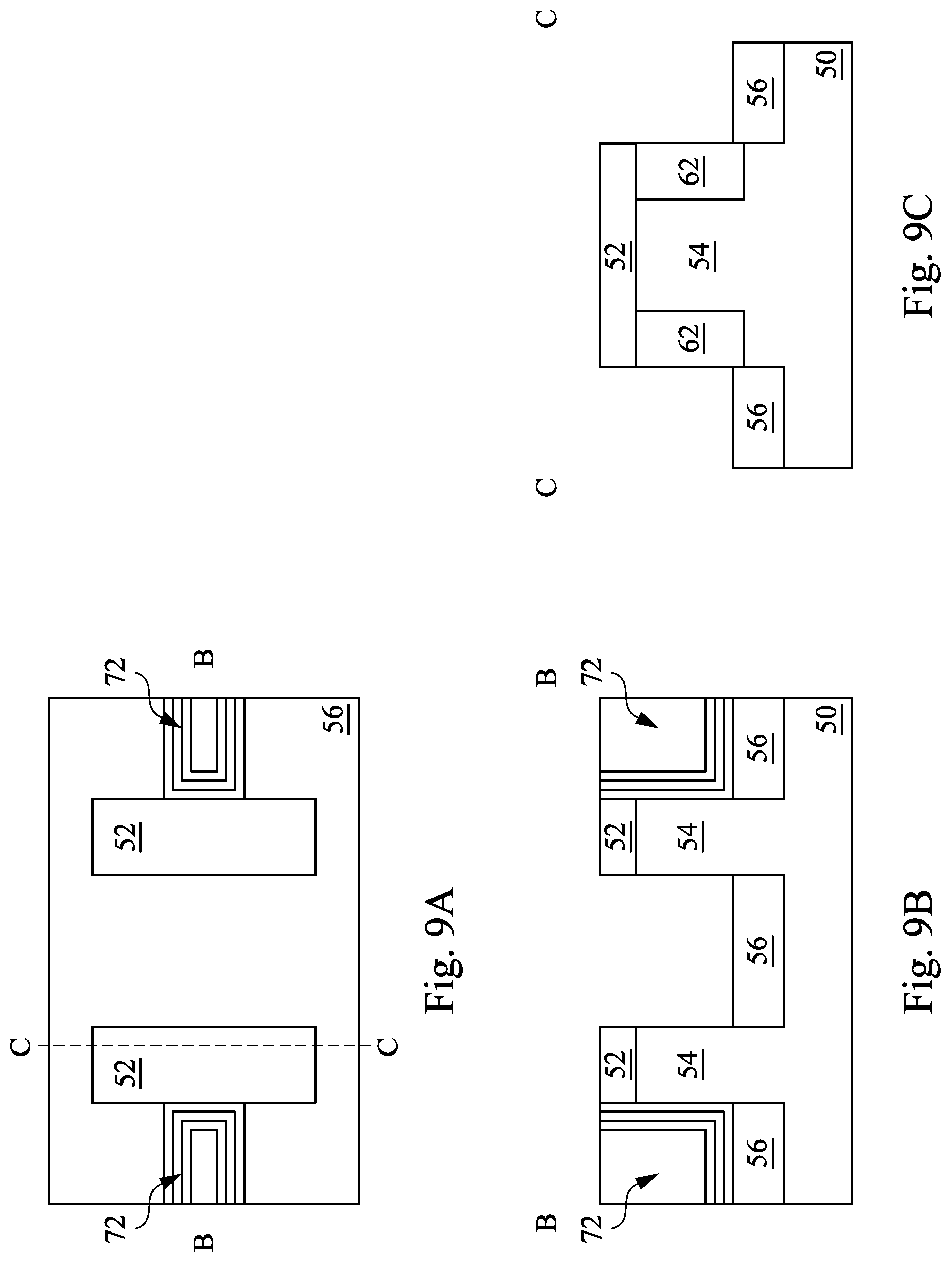 Patent US12324183 Figure 9 – Self-aligned unsymmetrical gate (SAUG) FinFET and methods of forming the same