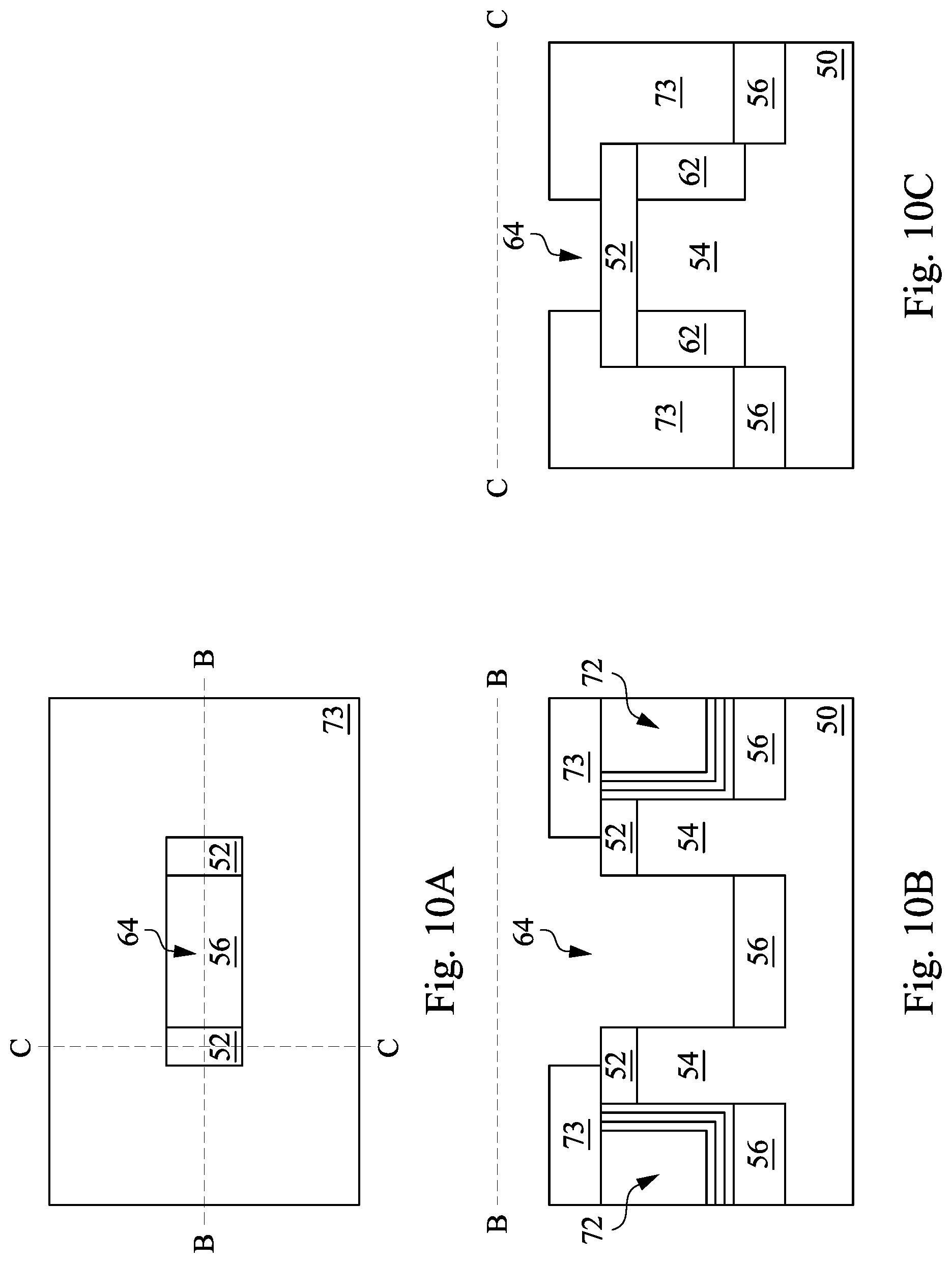 Patent US12324183 Figure 10 – Self-aligned unsymmetrical gate (SAUG) FinFET and methods of forming the same