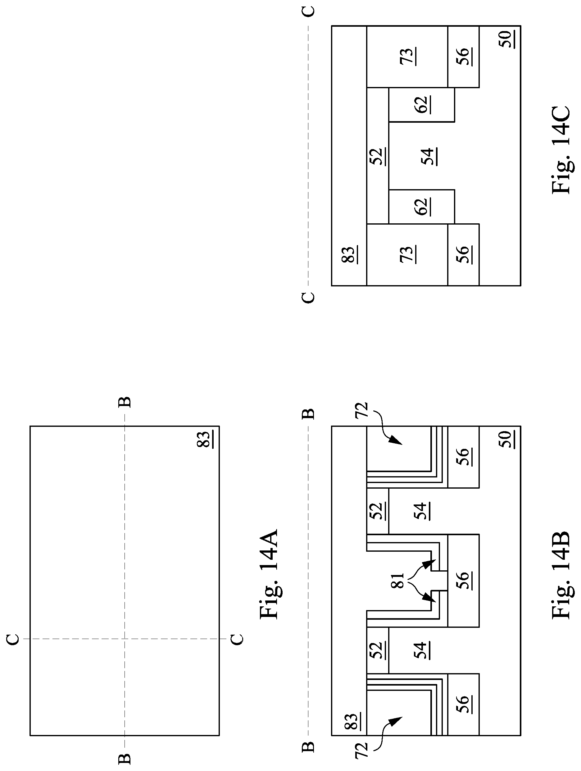 Patent US12324183 Figure 14 – Self-aligned unsymmetrical gate (SAUG) FinFET and methods of forming the same