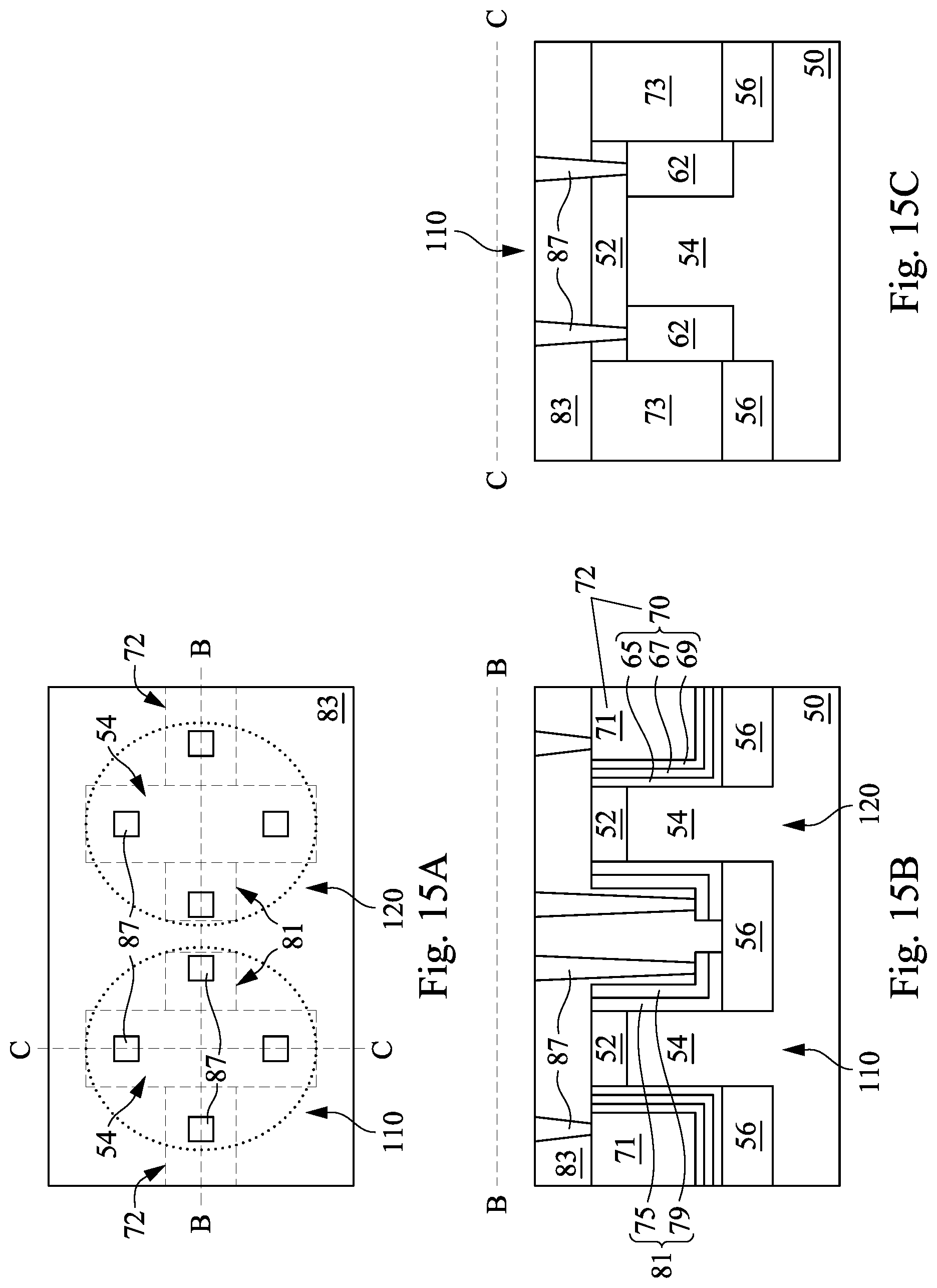 Patent US12324183 Figure 15 – Self-aligned unsymmetrical gate (SAUG) FinFET and methods of forming the same