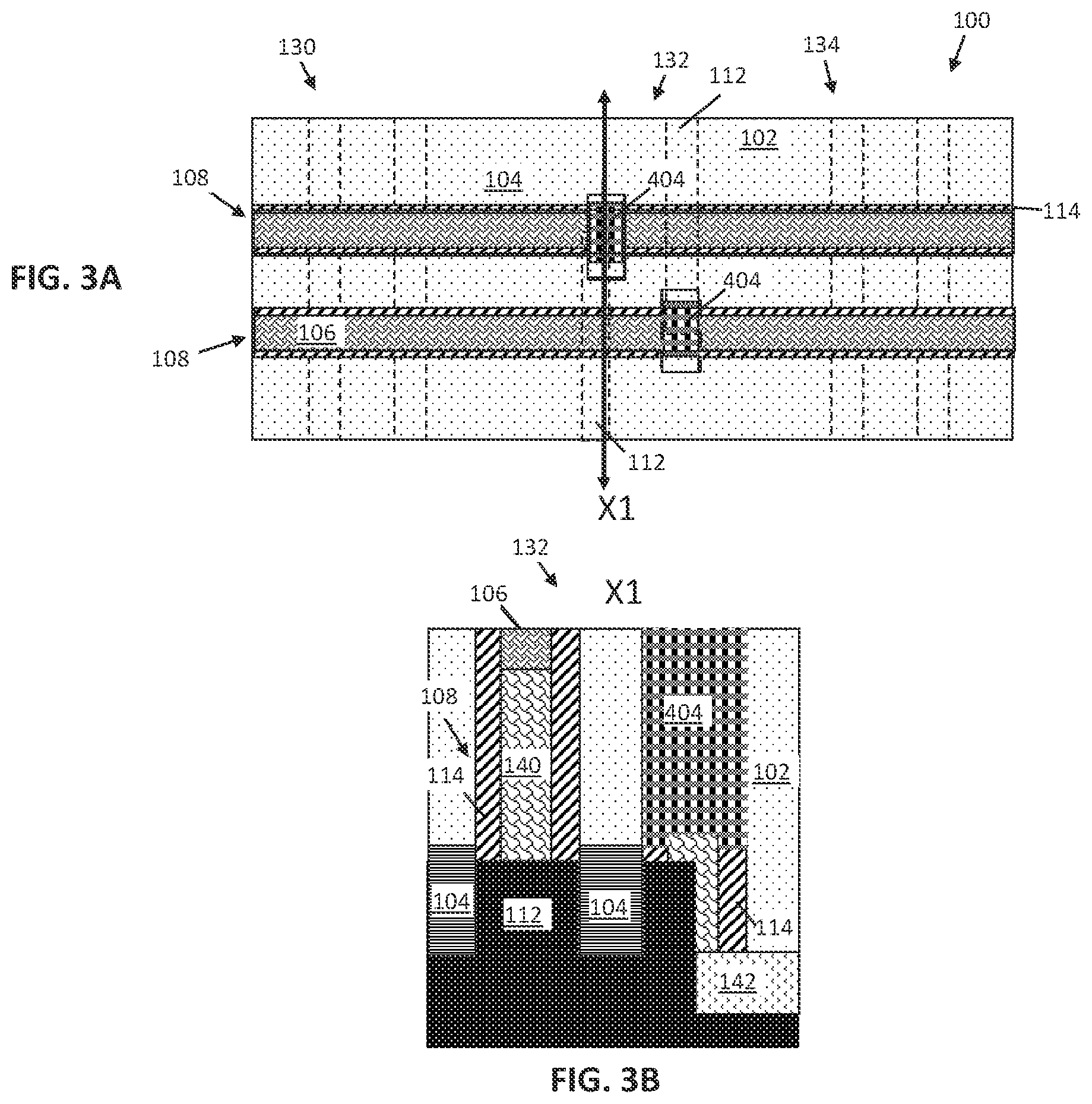 Patent US12324184 Figure 4 – Replacement gate cross-couple for static random-access memory scaling