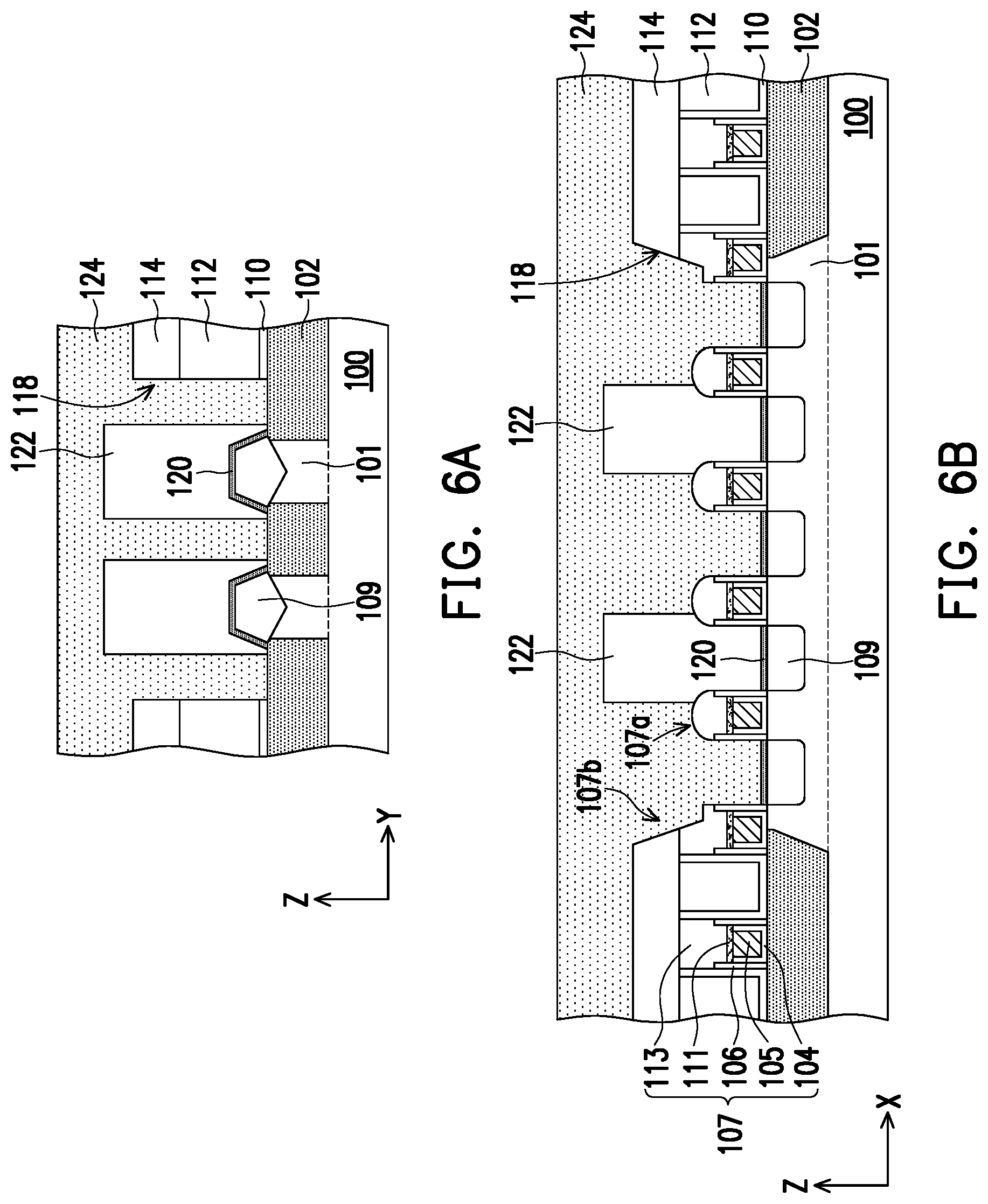 Patent US12324185 Figure 6 – Semiconductor device, FinFET device and methods of forming the same