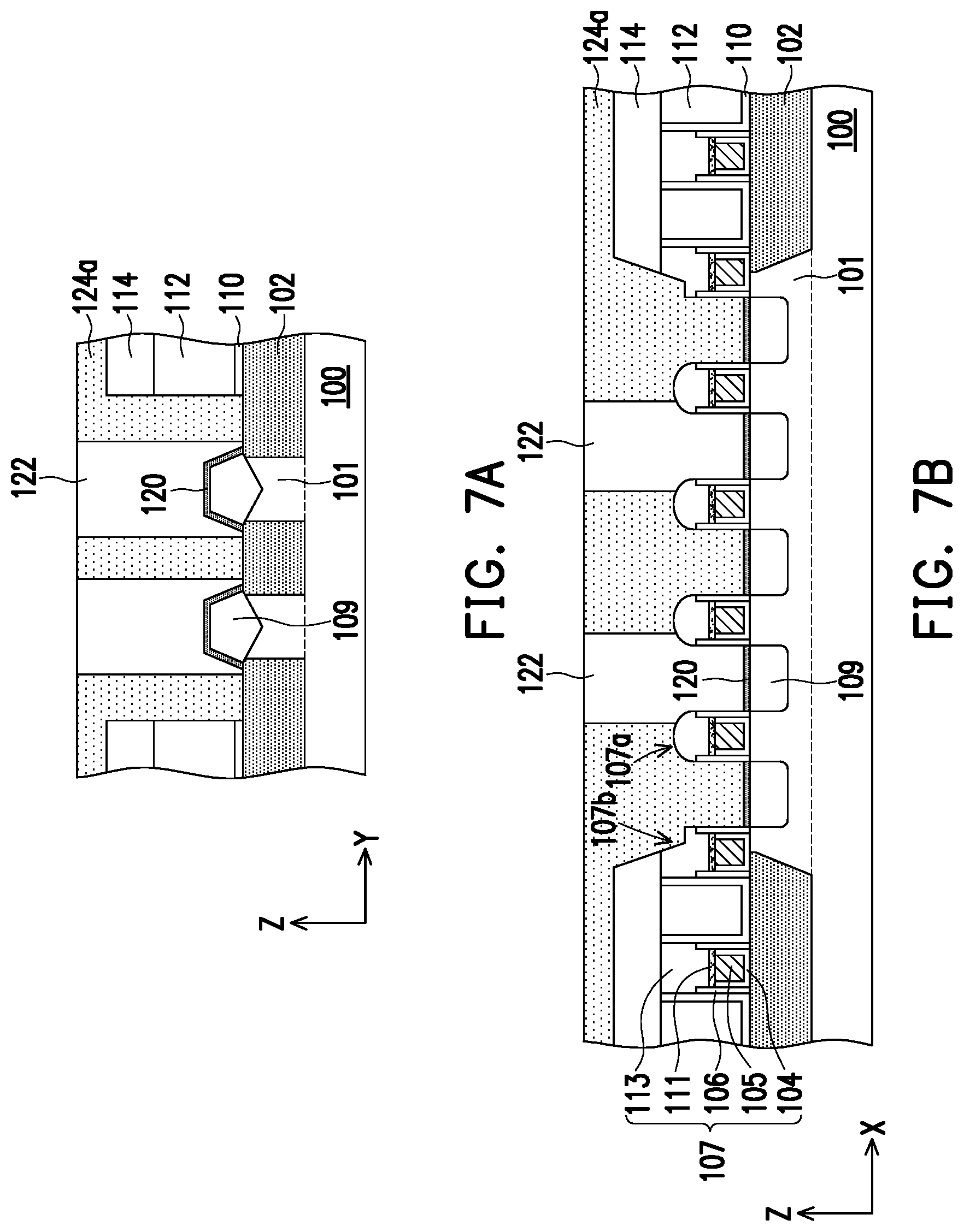 Patent US12324185 Figure 7 – Semiconductor device, FinFET device and methods of forming the same