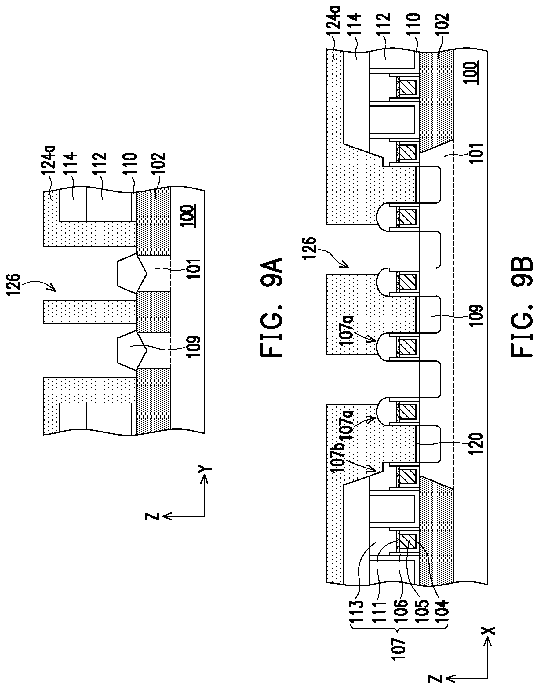 Patent US12324185 Figure 9 – Semiconductor device, FinFET device and methods of forming the same