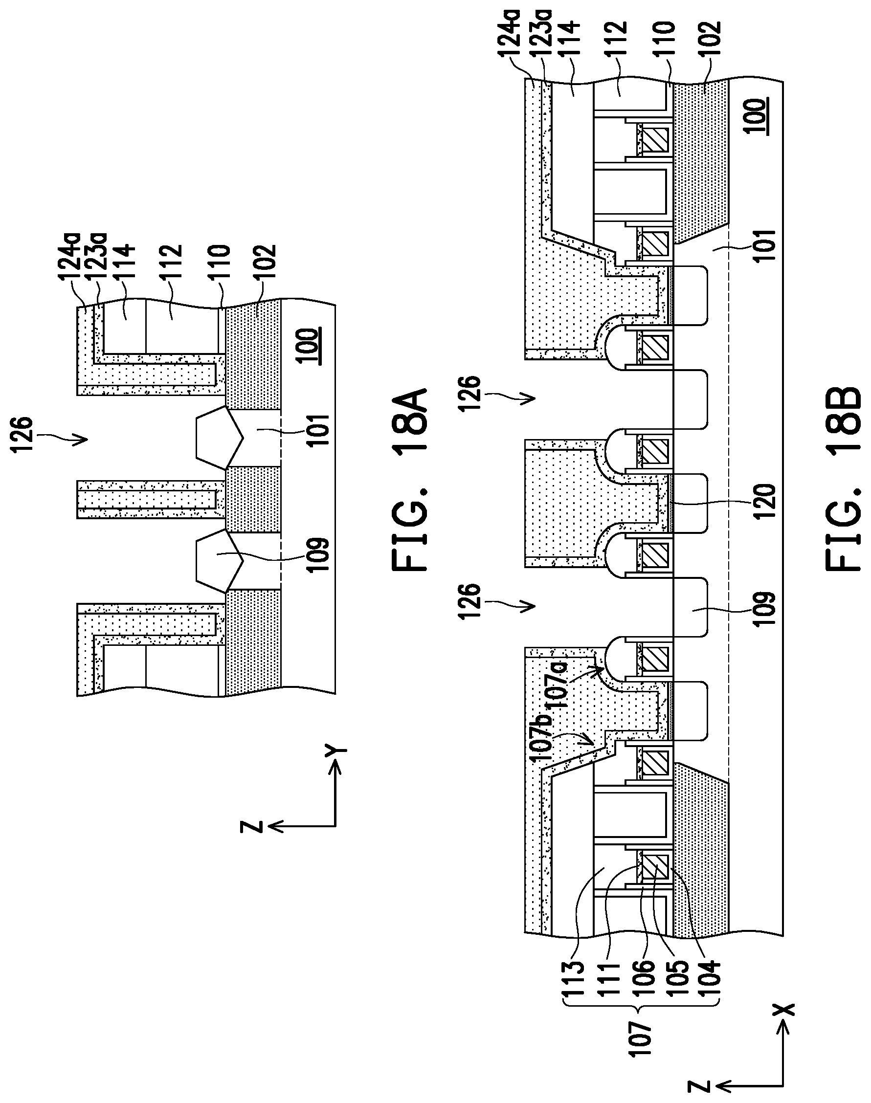 Patent US12324185 Figure 18 – Semiconductor device, FinFET device and methods of forming the same