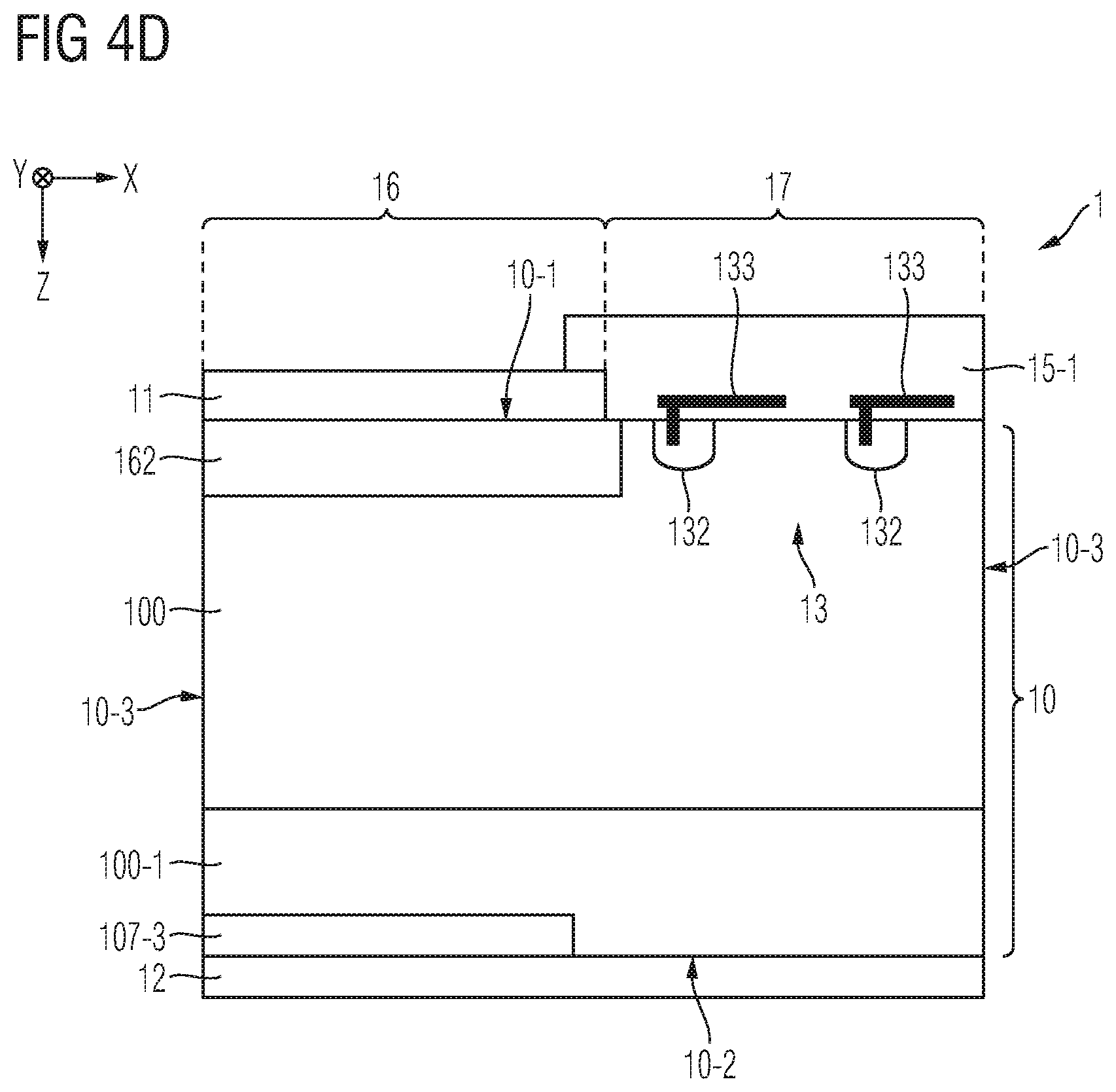 Patent US12324186 Figure 10 – Power semiconductor device and method