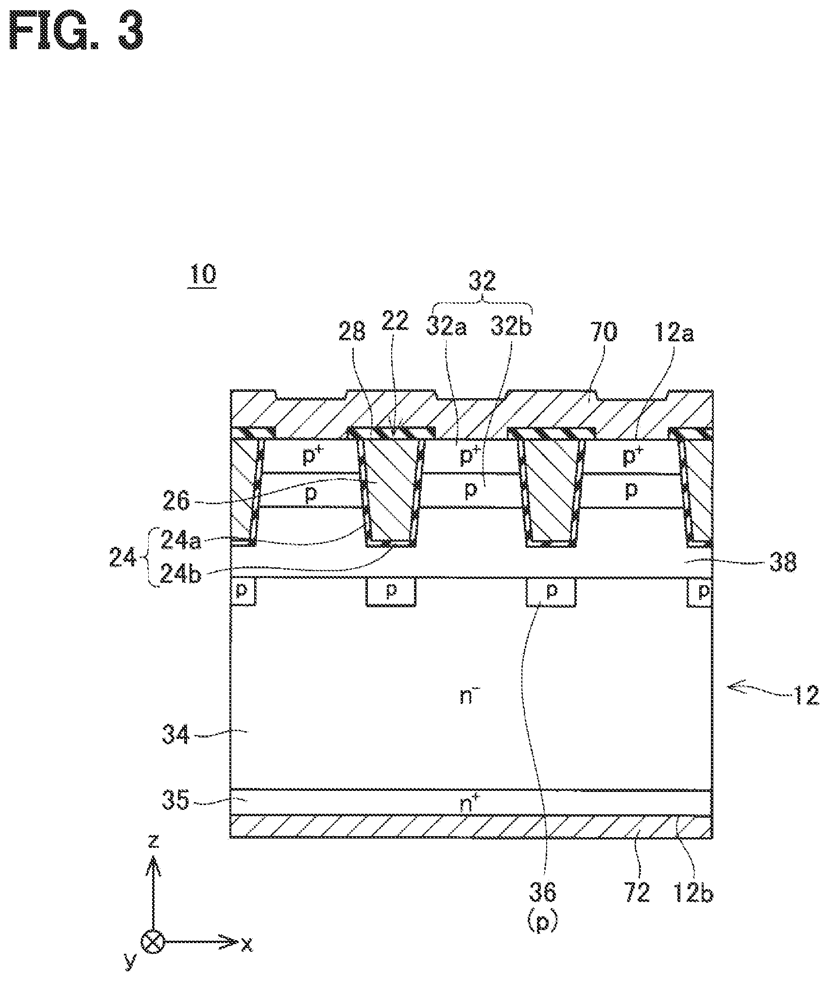 Patent US12324187 Figure 3 – Switching element