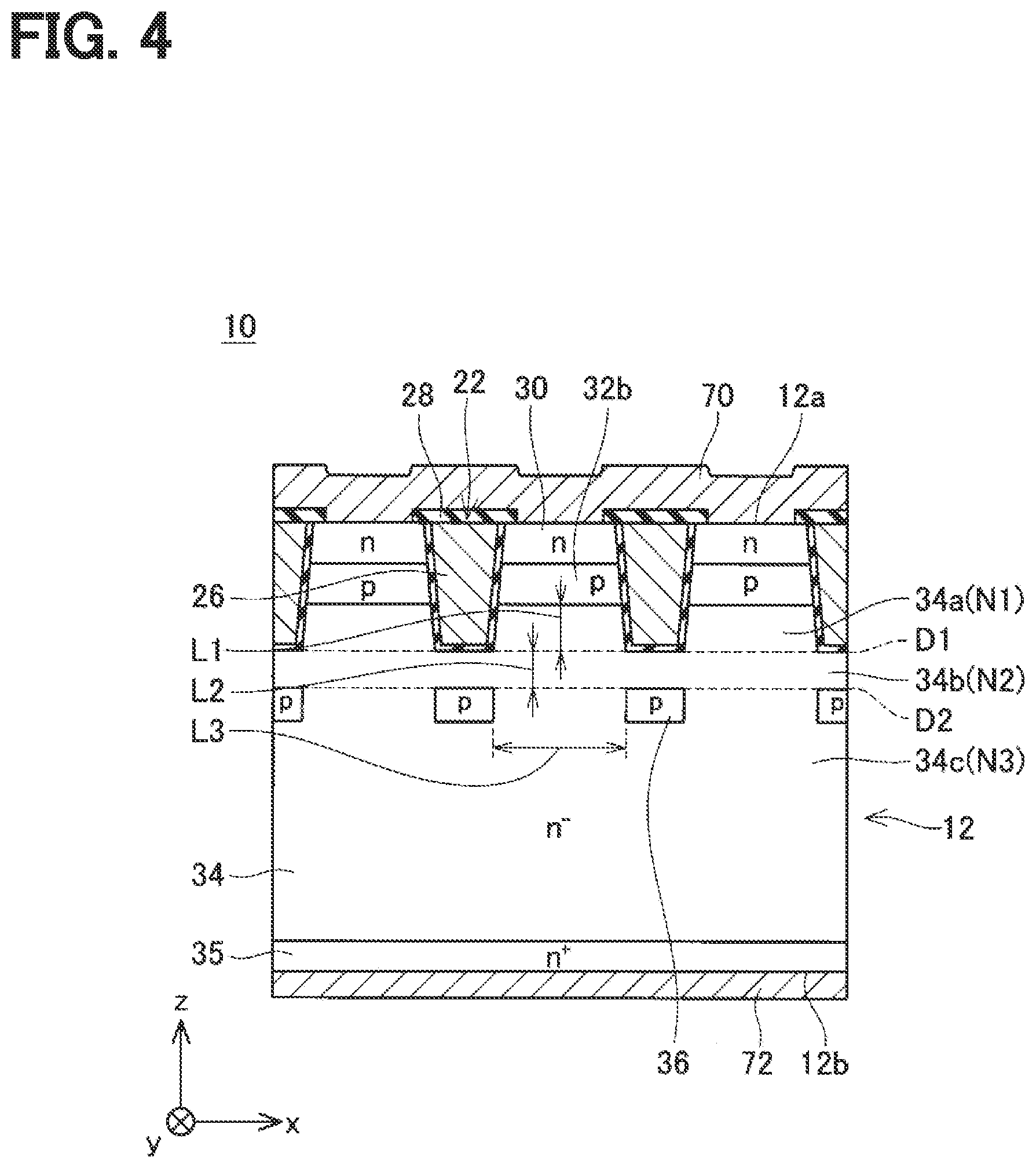 Patent US12324187 Figure 4 – Switching element