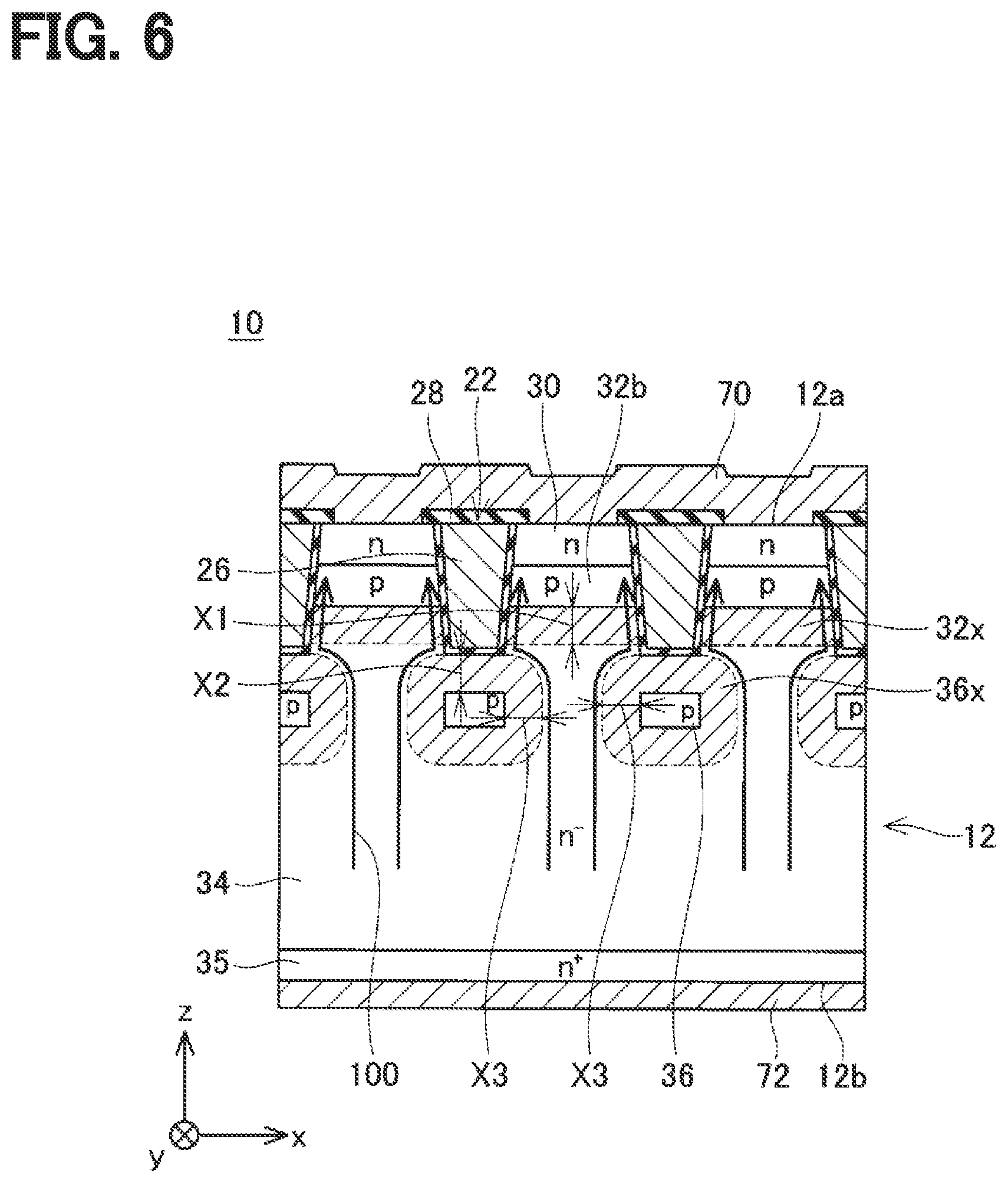 Patent US12324187 Figure 6 – Switching element