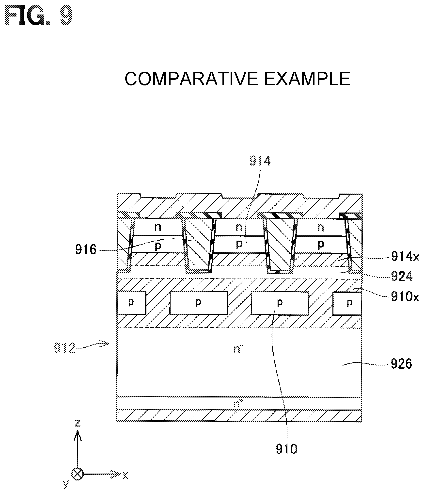 Patent US12324187 Figure 9 – Switching element