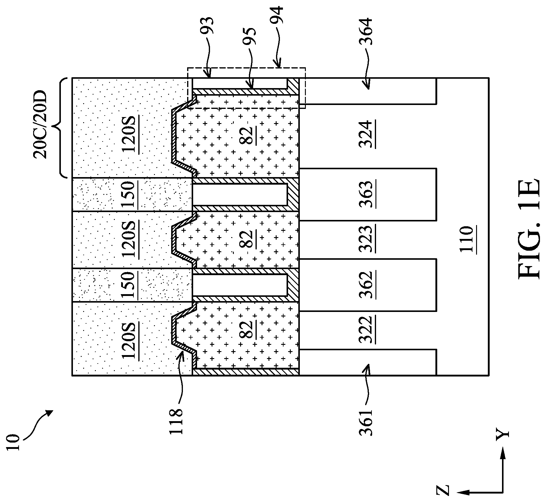 Patent US12324188 Figure 5 – Field effect transistor with source/drain contact isolation structure and method