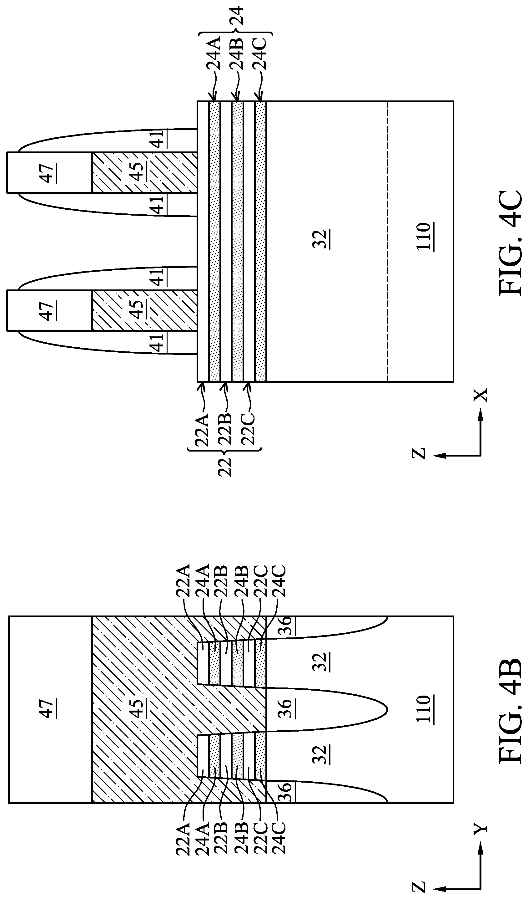 Patent US12324188 Figure 10 – Field effect transistor with source/drain contact isolation structure and method