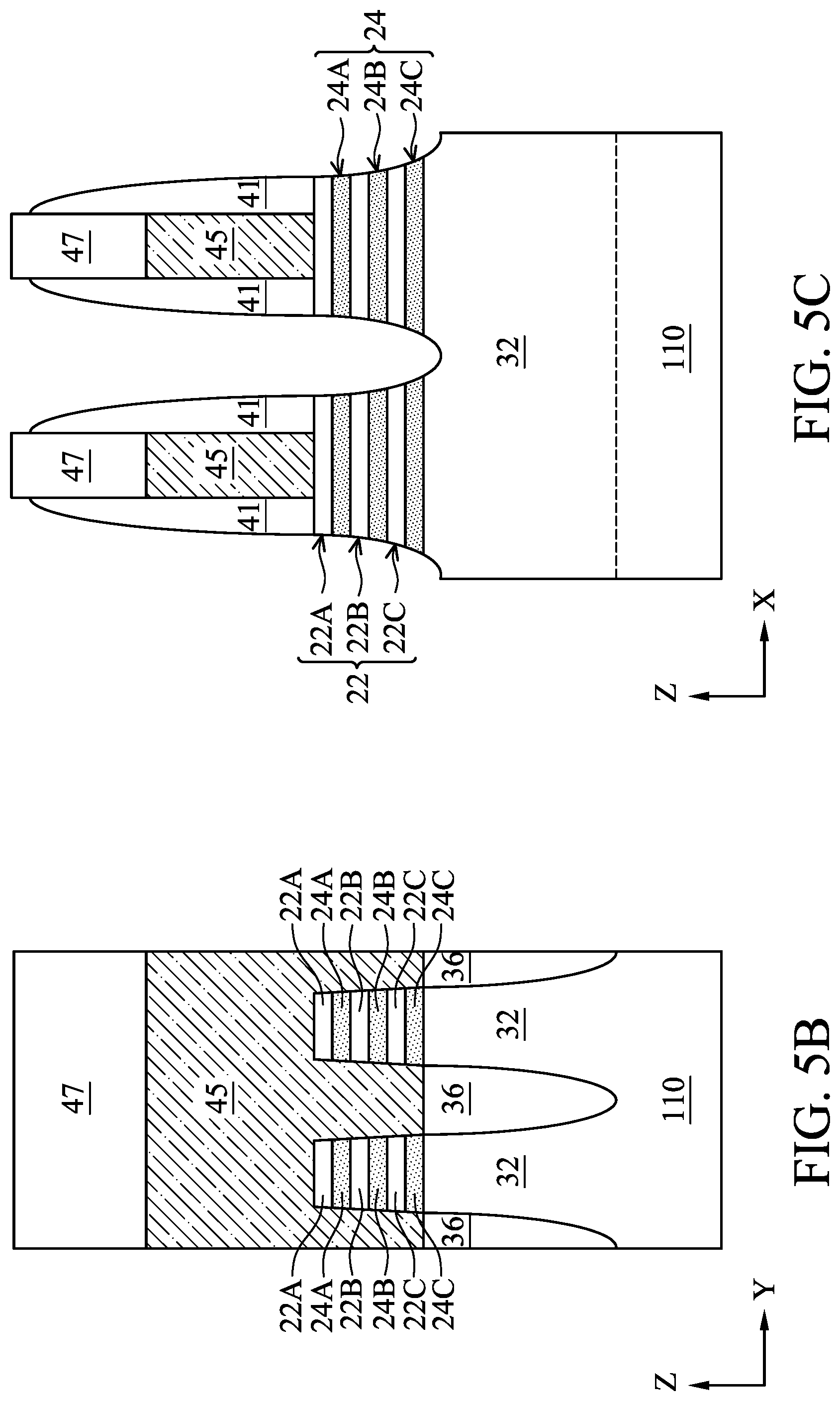 Patent US12324188 Figure 12 – Field effect transistor with source/drain contact isolation structure and method