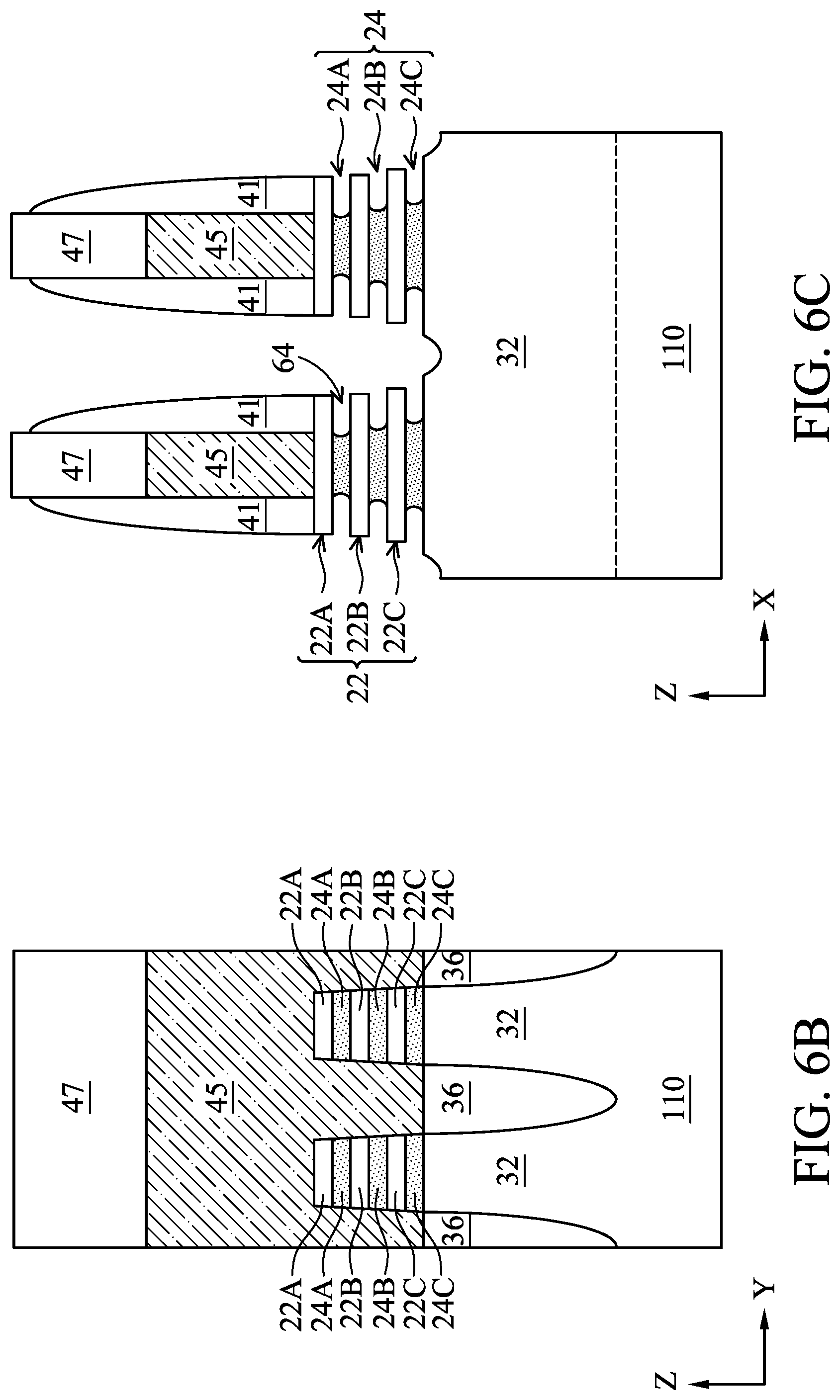 Patent US12324188 Figure 14 – Field effect transistor with source/drain contact isolation structure and method
