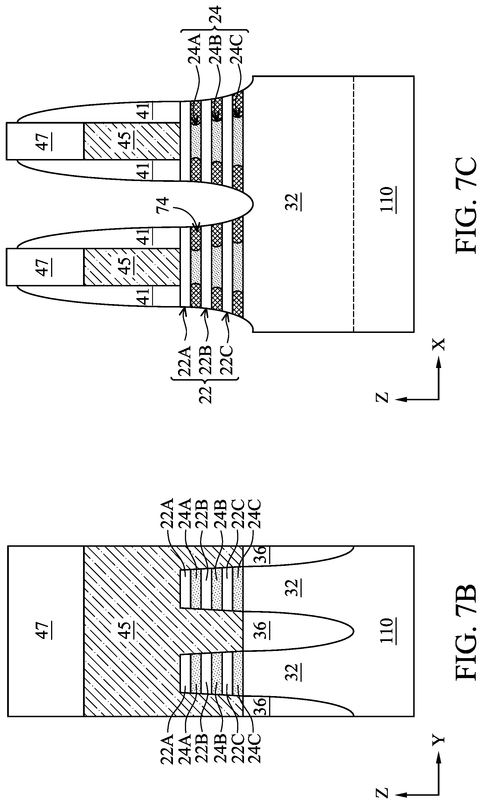 Patent US12324188 Figure 16 – Field effect transistor with source/drain contact isolation structure and method