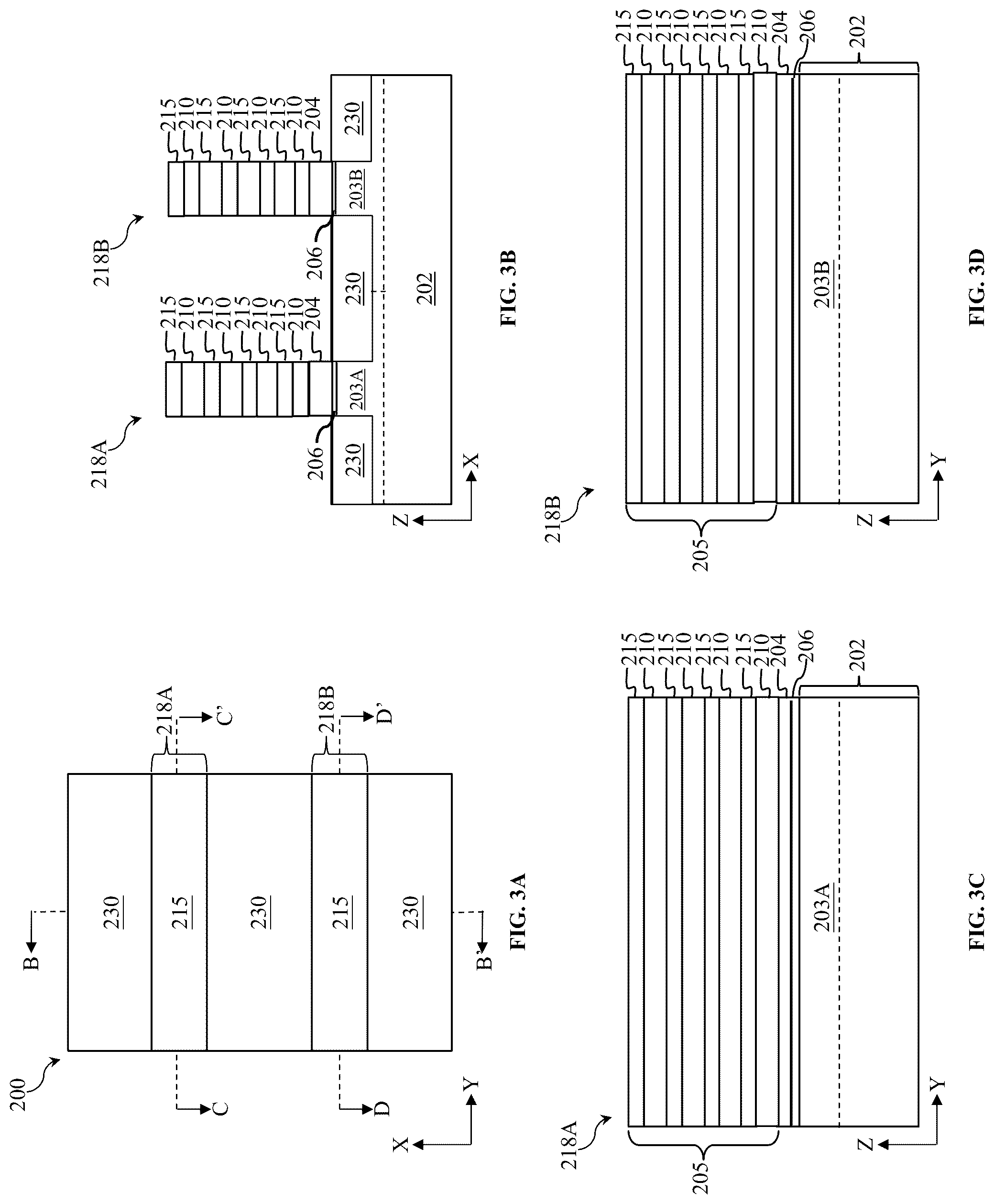 Patent US12324190 Figure 6 – Method and multi-channel devices with anti-punch-through features