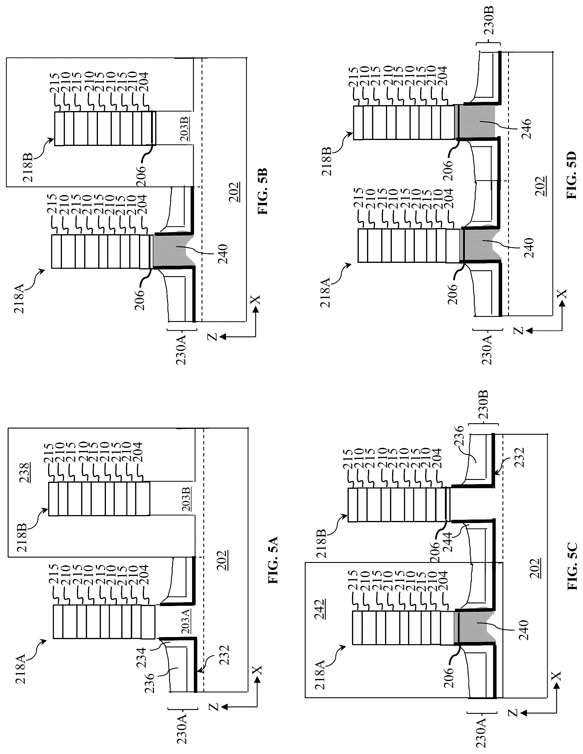 Patent US12324190 Figure 8 – Method and multi-channel devices with anti-punch-through features