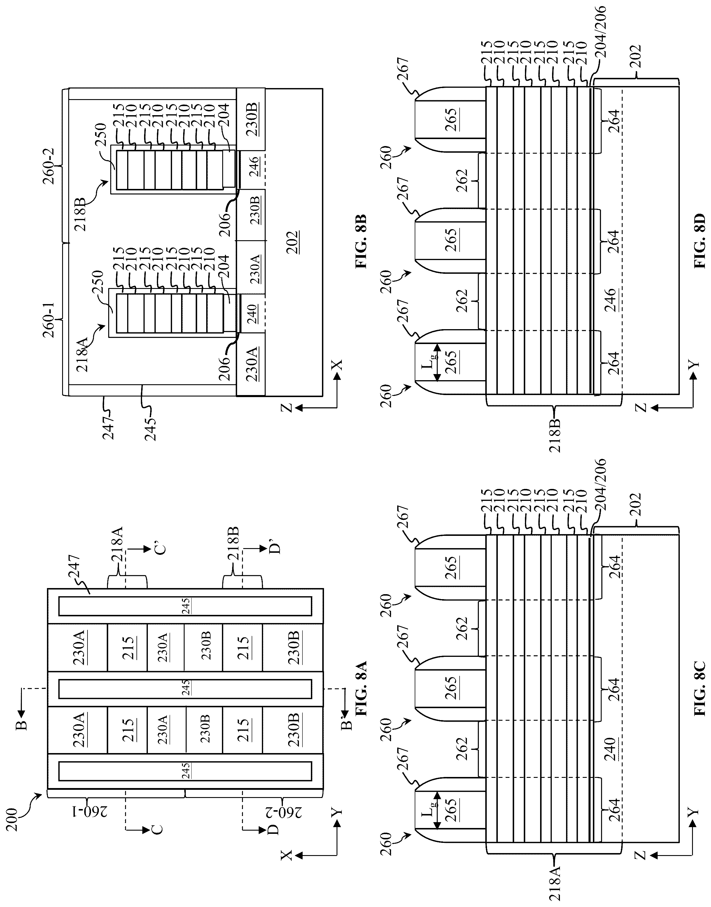 Patent US12324190 Figure 11 – Method and multi-channel devices with anti-punch-through features