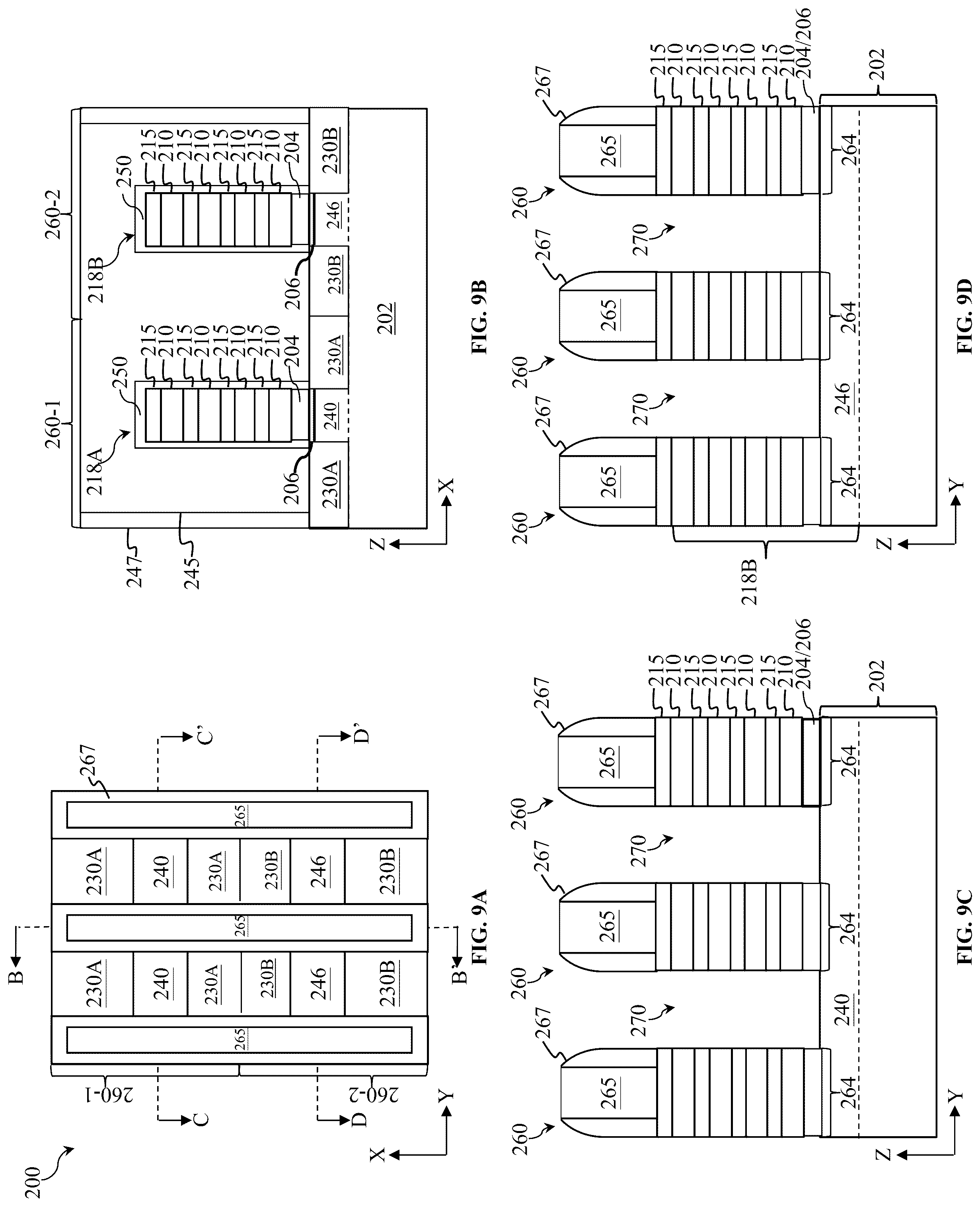Patent US12324190 Figure 12 – Method and multi-channel devices with anti-punch-through features