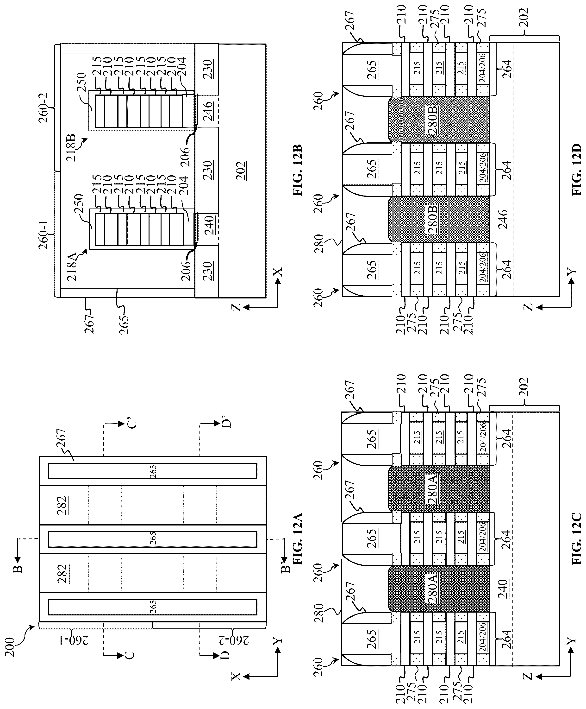 Patent US12324190 Figure 15 – Method and multi-channel devices with anti-punch-through features