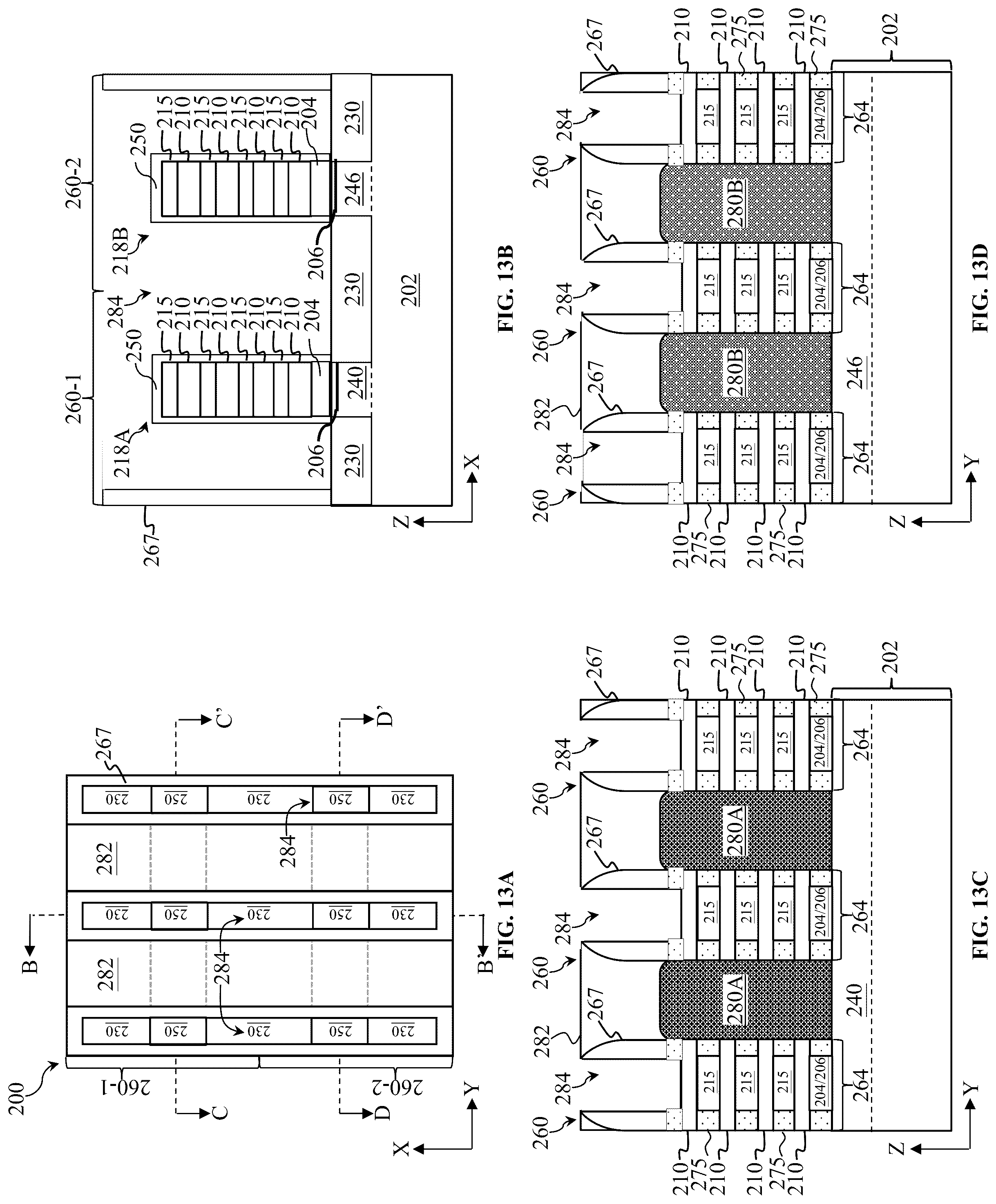 Patent US12324190 Figure 16 – Method and multi-channel devices with anti-punch-through features