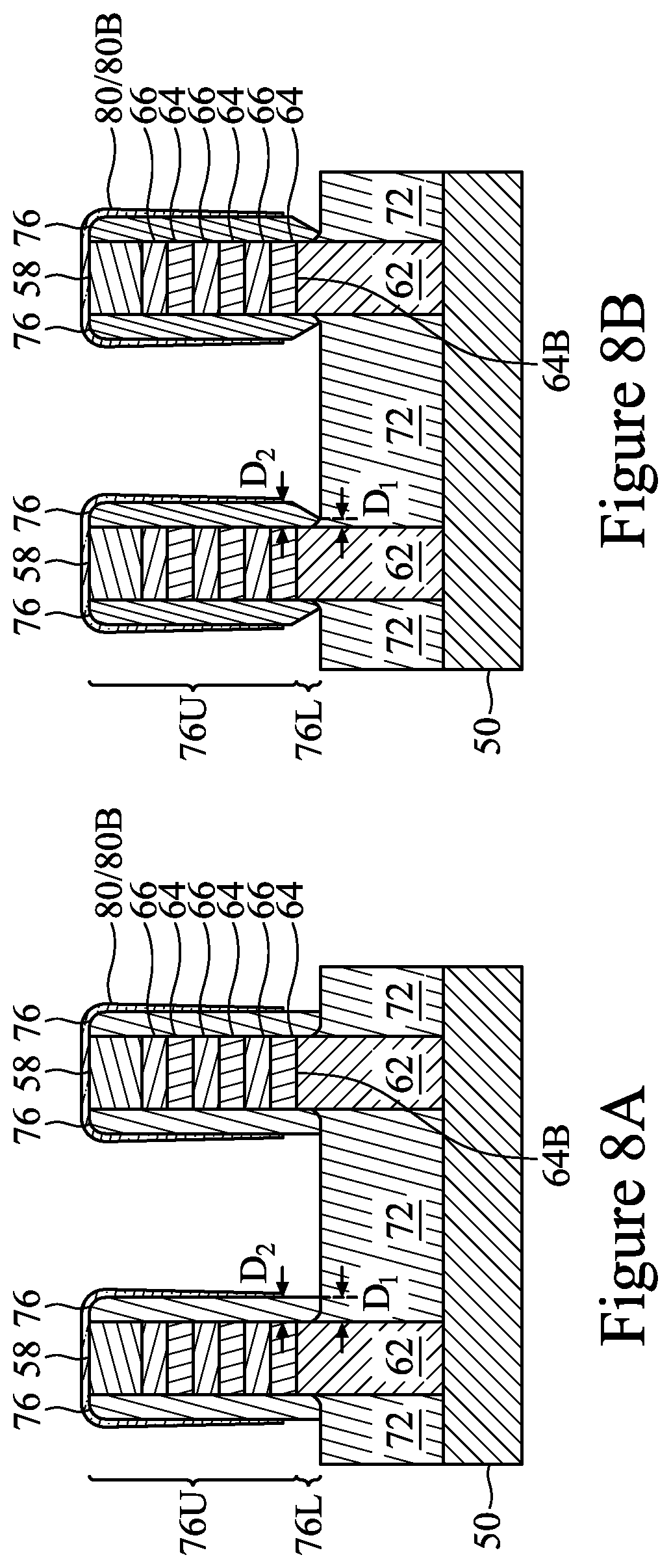Patent US12324191 Figure 10 – Transistor gate structures and methods of forming the same