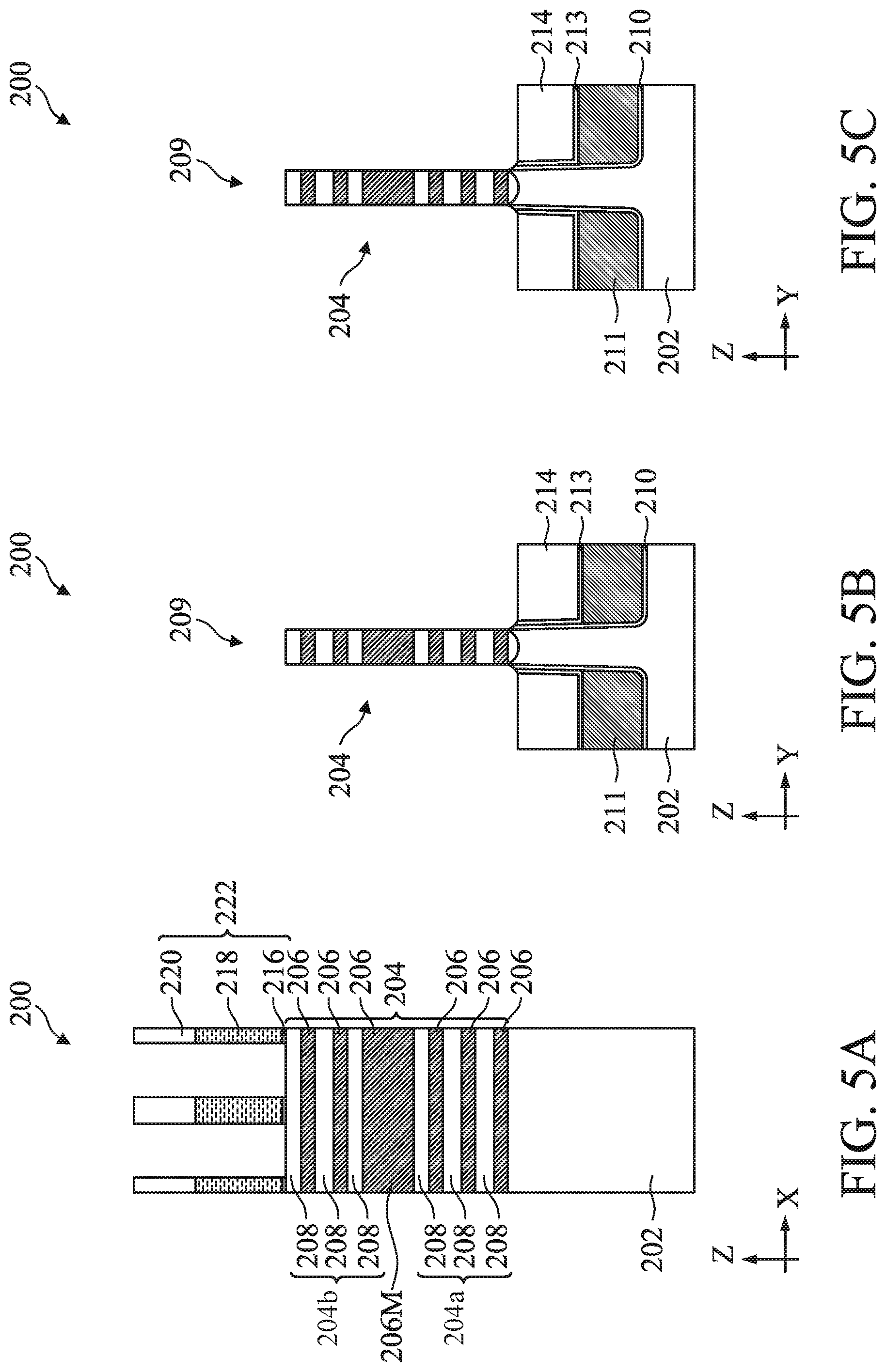 Patent US12324192 Figure 5 – Stacked multi-gate structure and methods of fabricating the same