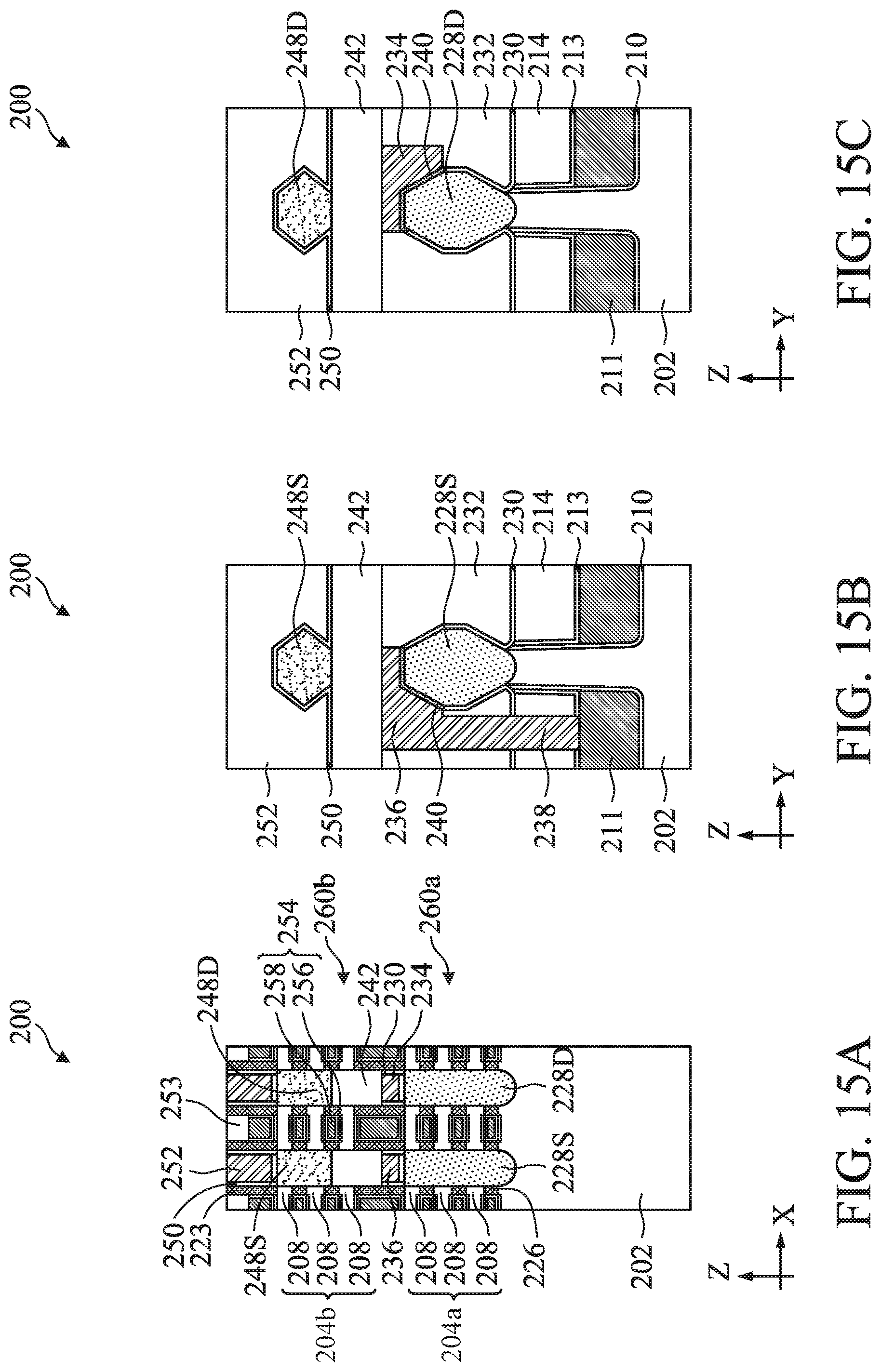 Patent US12324192 Figure 15 – Stacked multi-gate structure and methods of fabricating the same