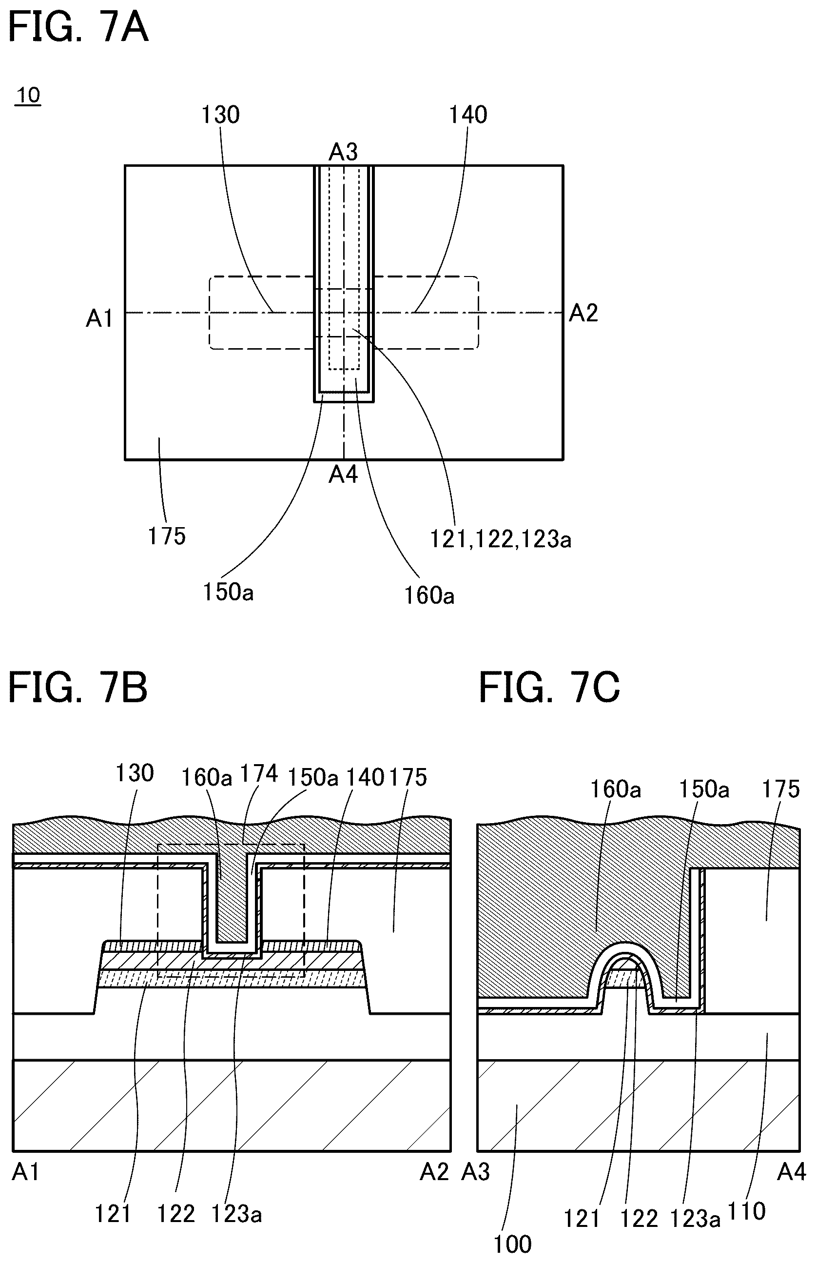 Patent US12324193 Figure 7 – Semiconductor device and method for manufacturing the same