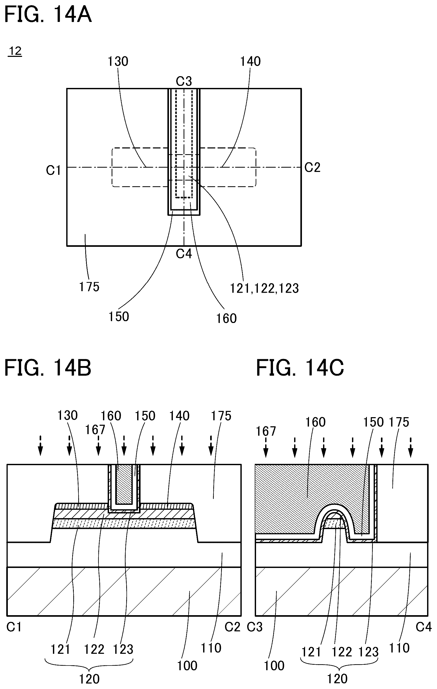 Patent US12324193 Figure 14 – Semiconductor device and method for manufacturing the same