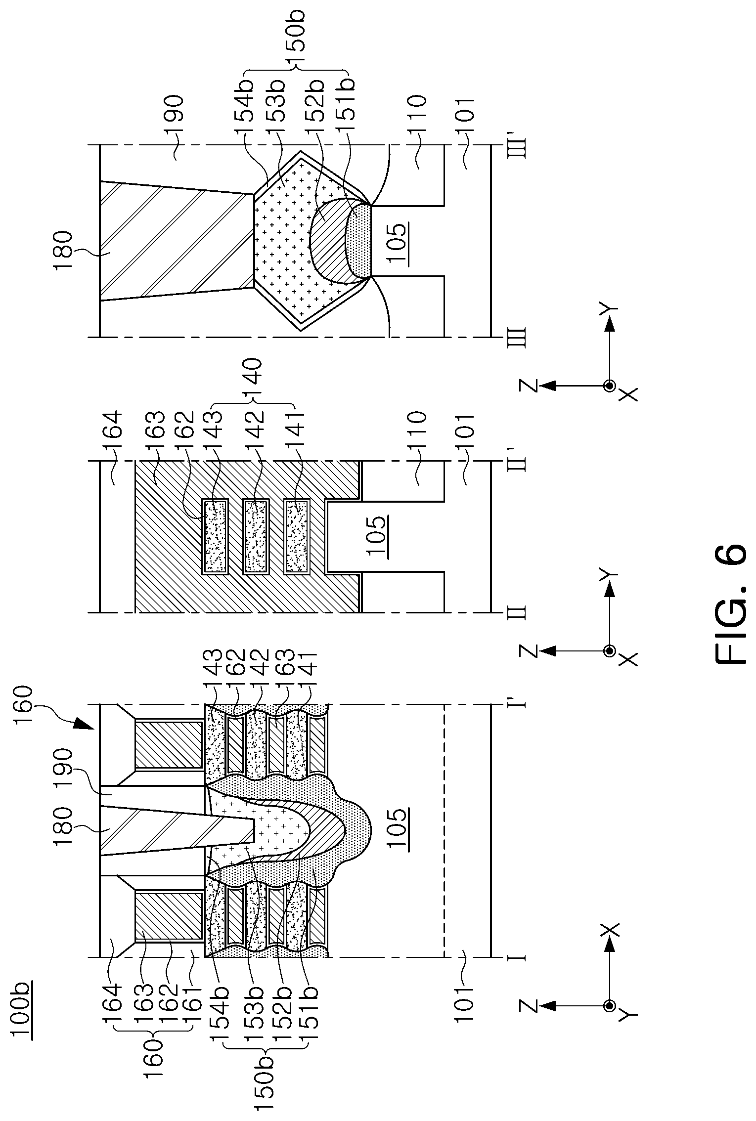 Patent US12324195 Figure 10 – Multi-channel field effect transistors with enhanced multi-layered source/drain regions