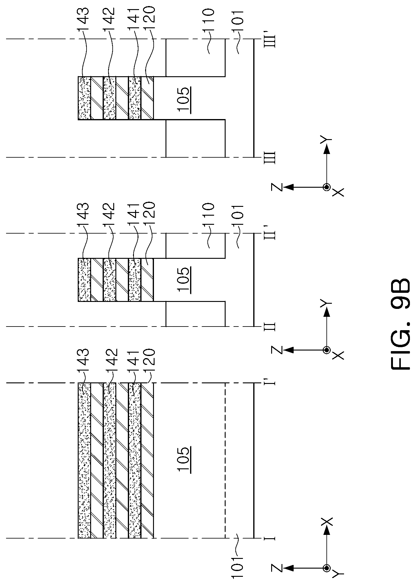 Patent US12324195 Figure 14 – Multi-channel field effect transistors with enhanced multi-layered source/drain regions