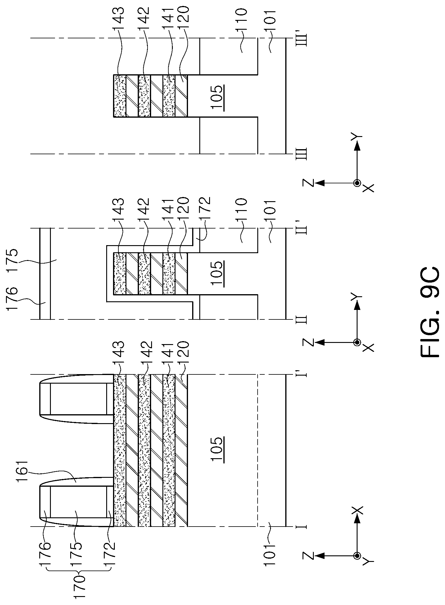 Patent US12324195 Figure 15 – Multi-channel field effect transistors with enhanced multi-layered source/drain regions