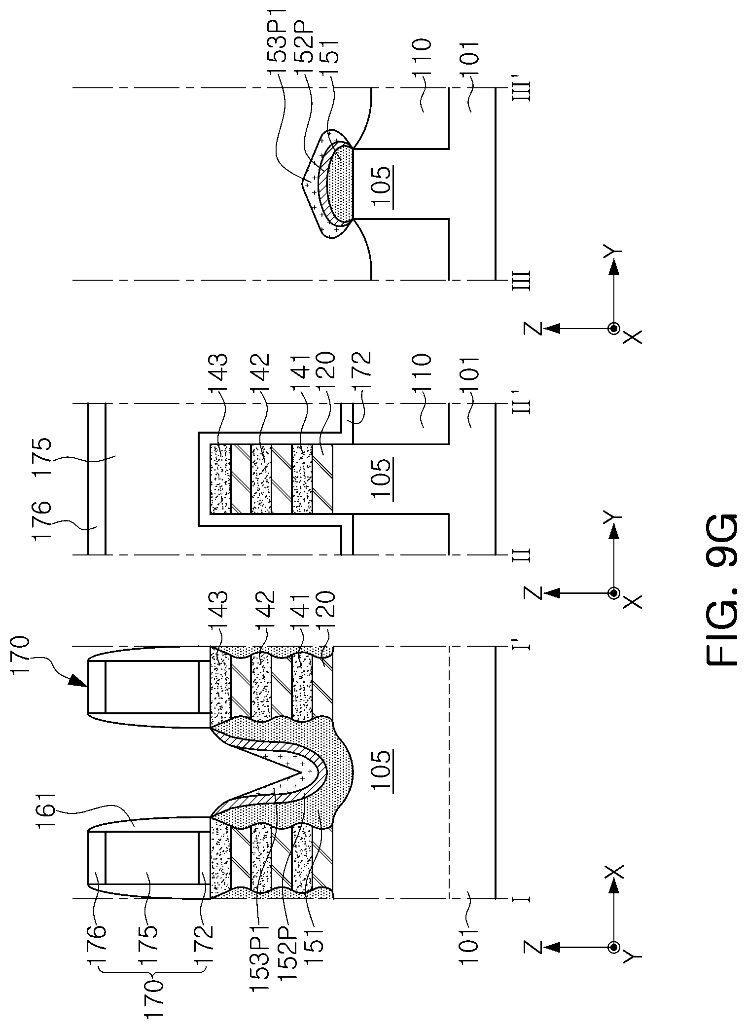 Patent US12324195 Figure 19 – Multi-channel field effect transistors with enhanced multi-layered source/drain regions