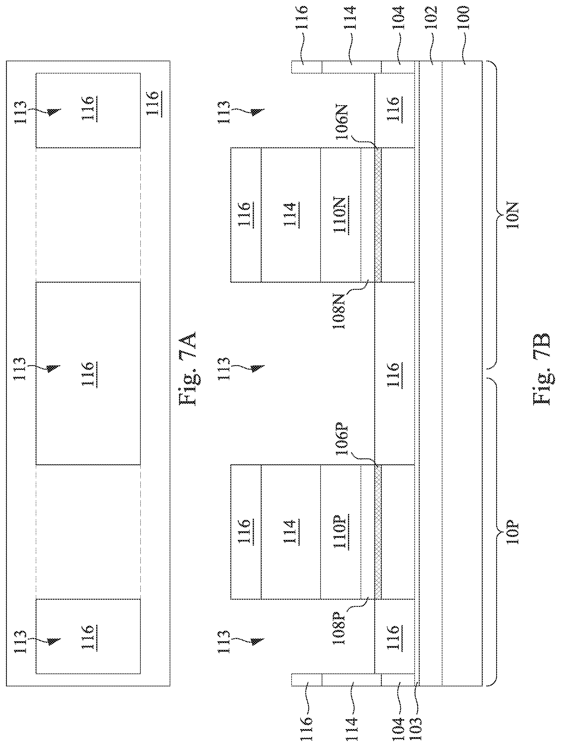 Patent US12324196 Figure 7 – Semiconductor device and method