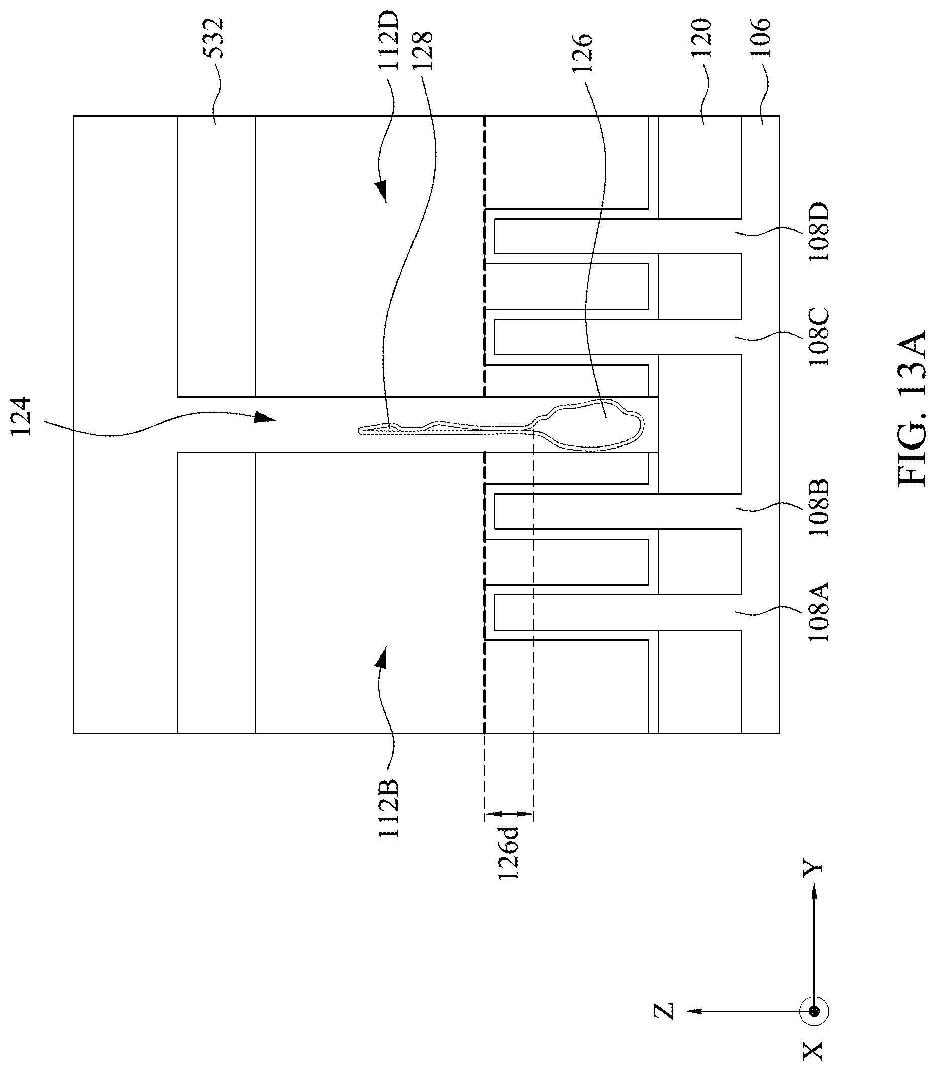 Patent US12324199 Figure 16 – Fill structures with air gaps