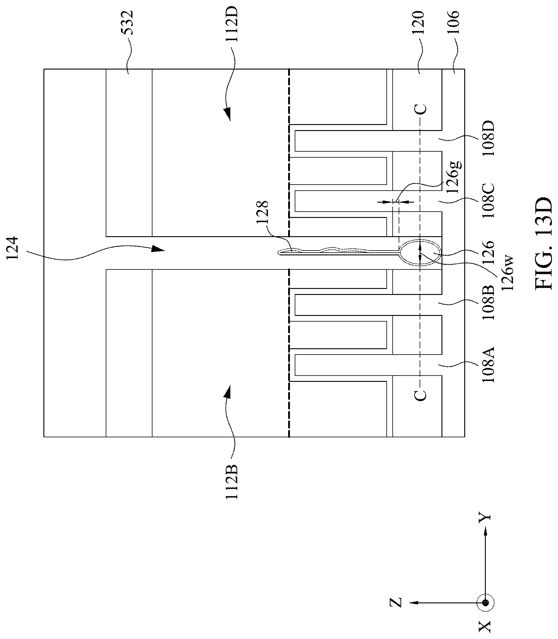 Patent US12324199 Figure 19 – Fill structures with air gaps