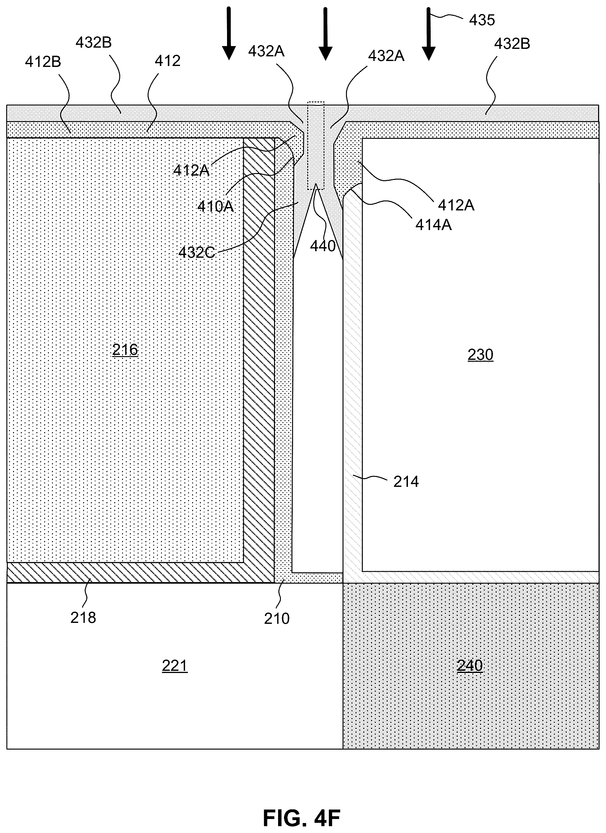 Patent US12324200 Figure 9 – Seal material for air gaps in semiconductor devices