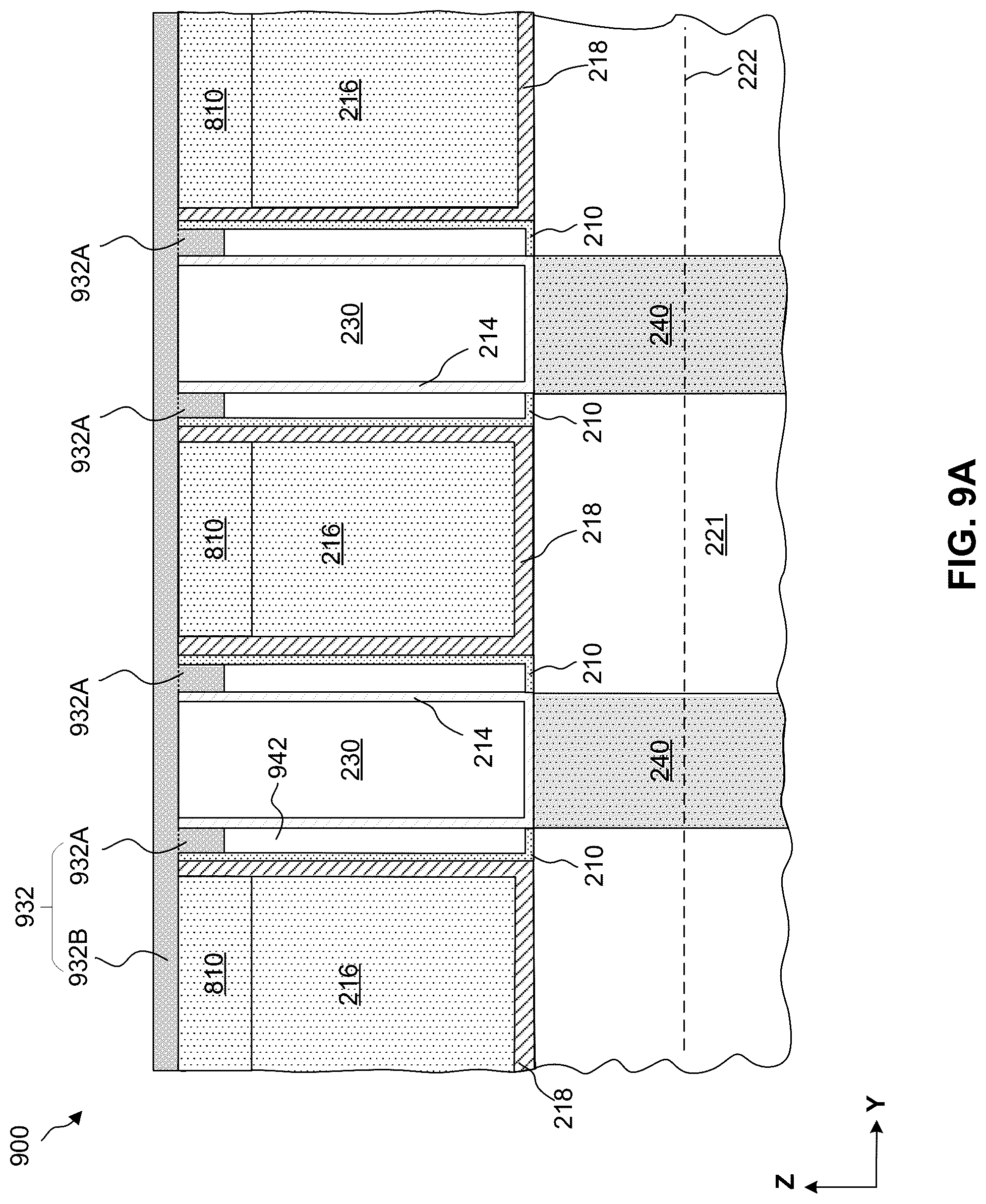 Patent US12324200 Figure 14 – Seal material for air gaps in semiconductor devices