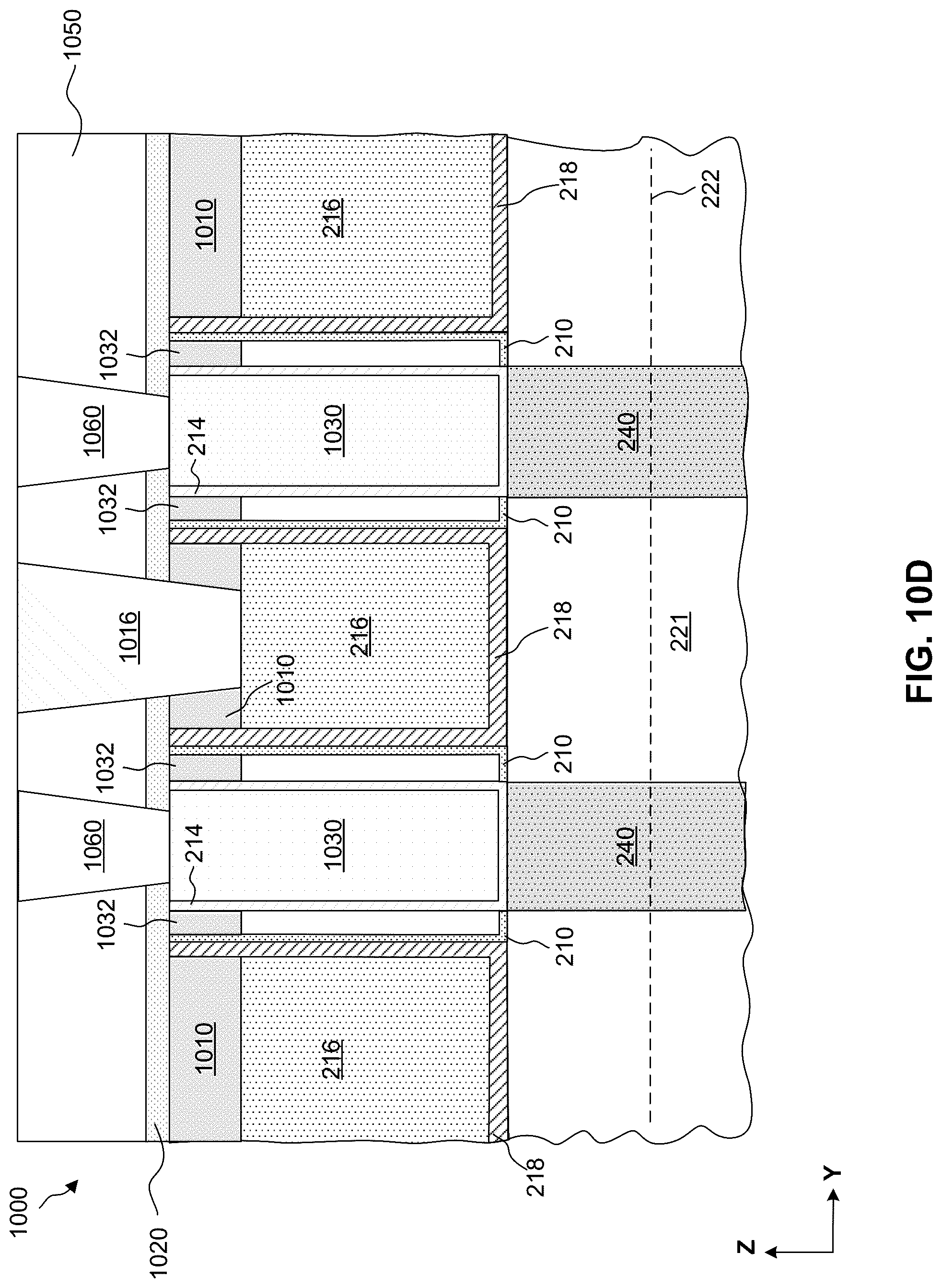 Patent US12324200 Figure 19 – Seal material for air gaps in semiconductor devices