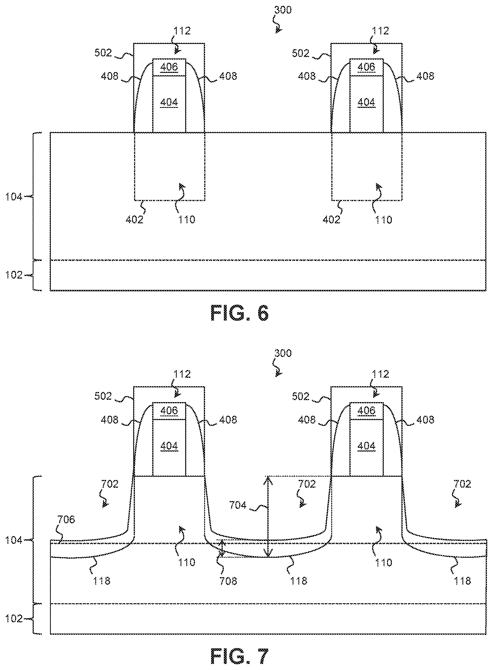Patent US12324201 Figure 5 – Integrated circuit device with source/drain barrier