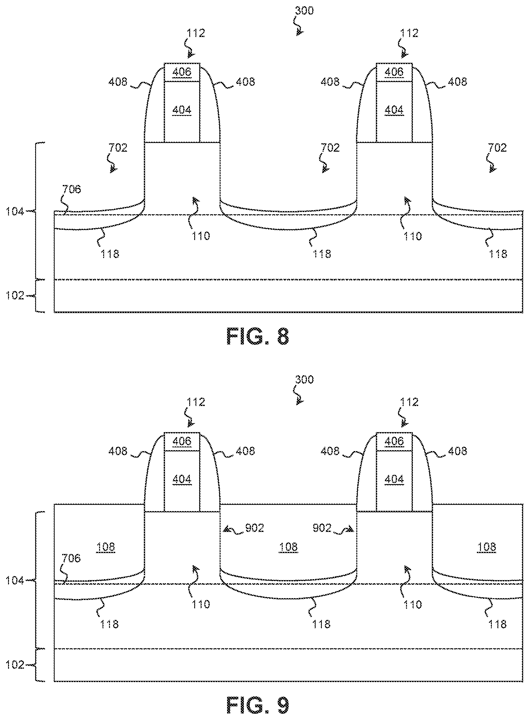 Patent US12324201 Figure 6 – Integrated circuit device with source/drain barrier