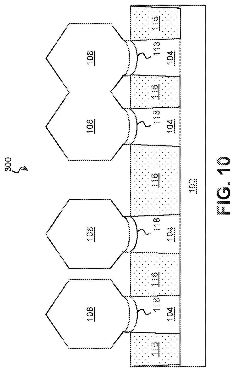 Patent US12324201 Figure 7 – Integrated circuit device with source/drain barrier