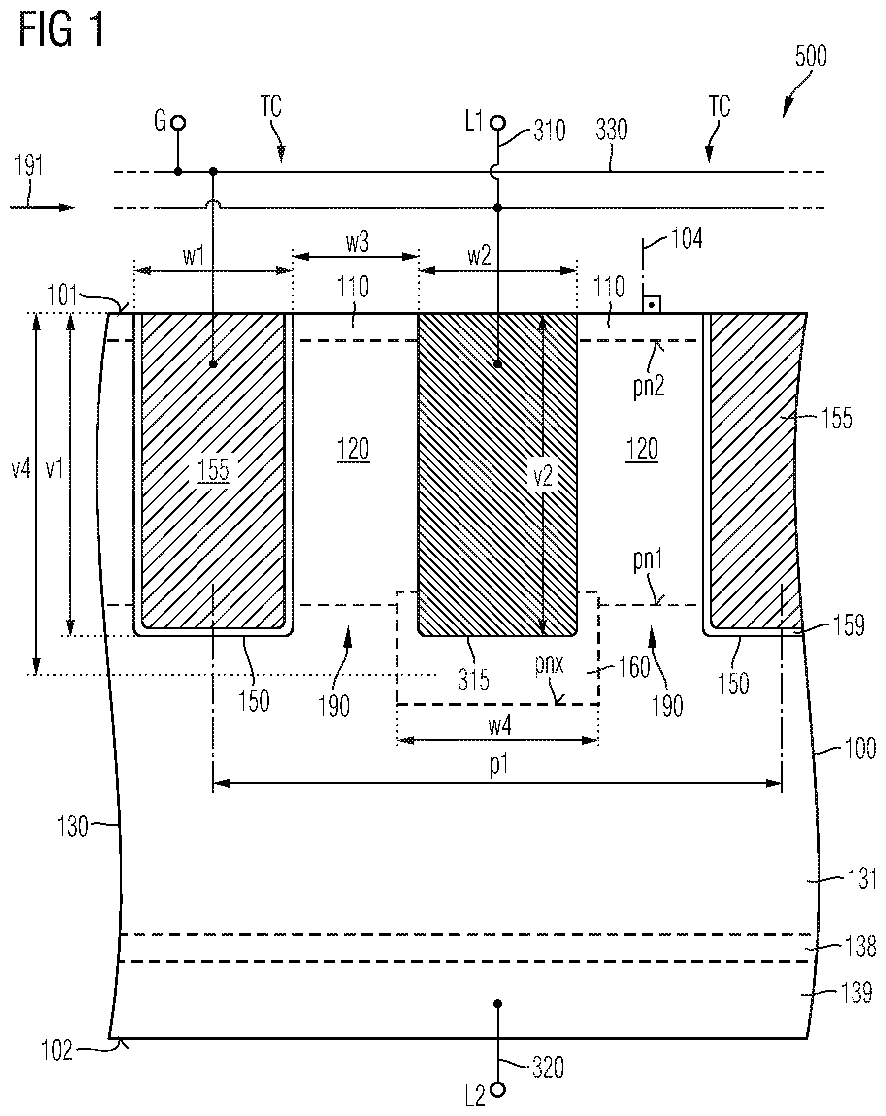Patent US12324203 Figure 1 – Method for producing a silicon carbide semiconductor component