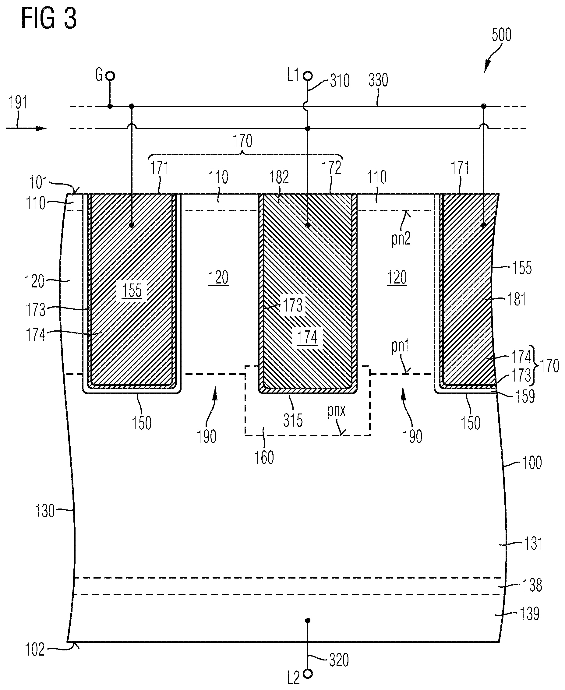 Patent US12324203 Figure 4 – Method for producing a silicon carbide semiconductor component