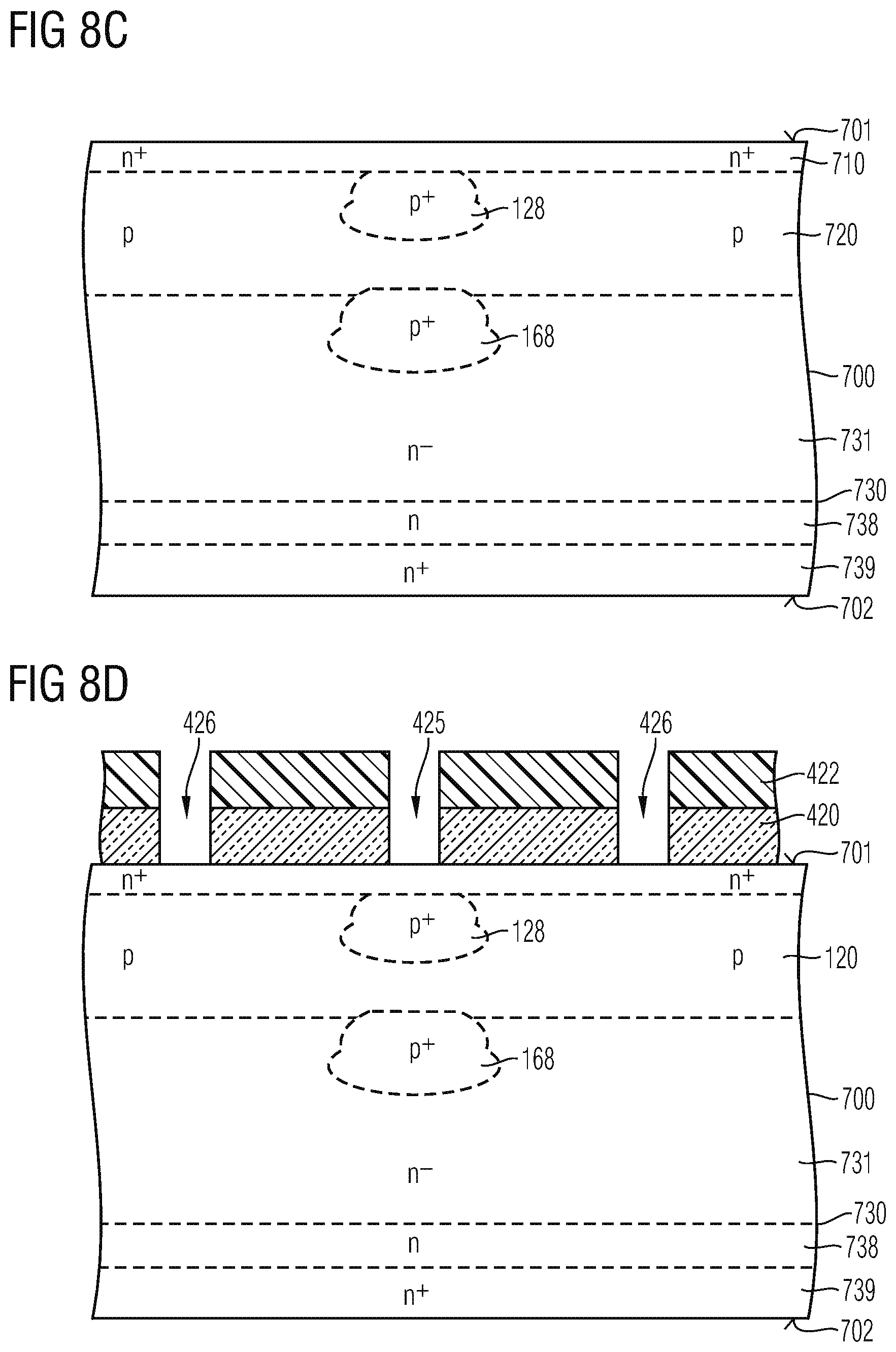 Patent US12324203 Figure 14 – Method for producing a silicon carbide semiconductor component